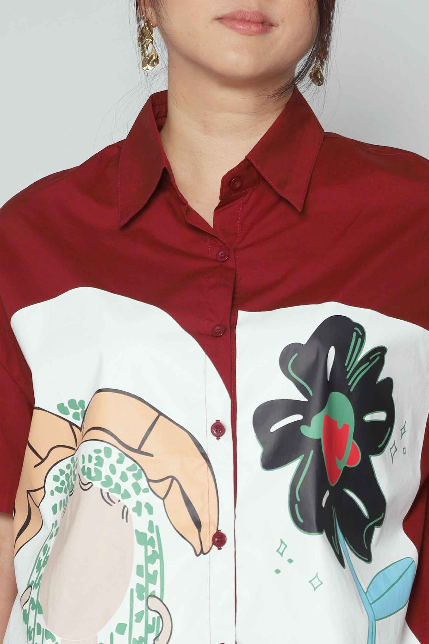 Dolly Flower Printed Top