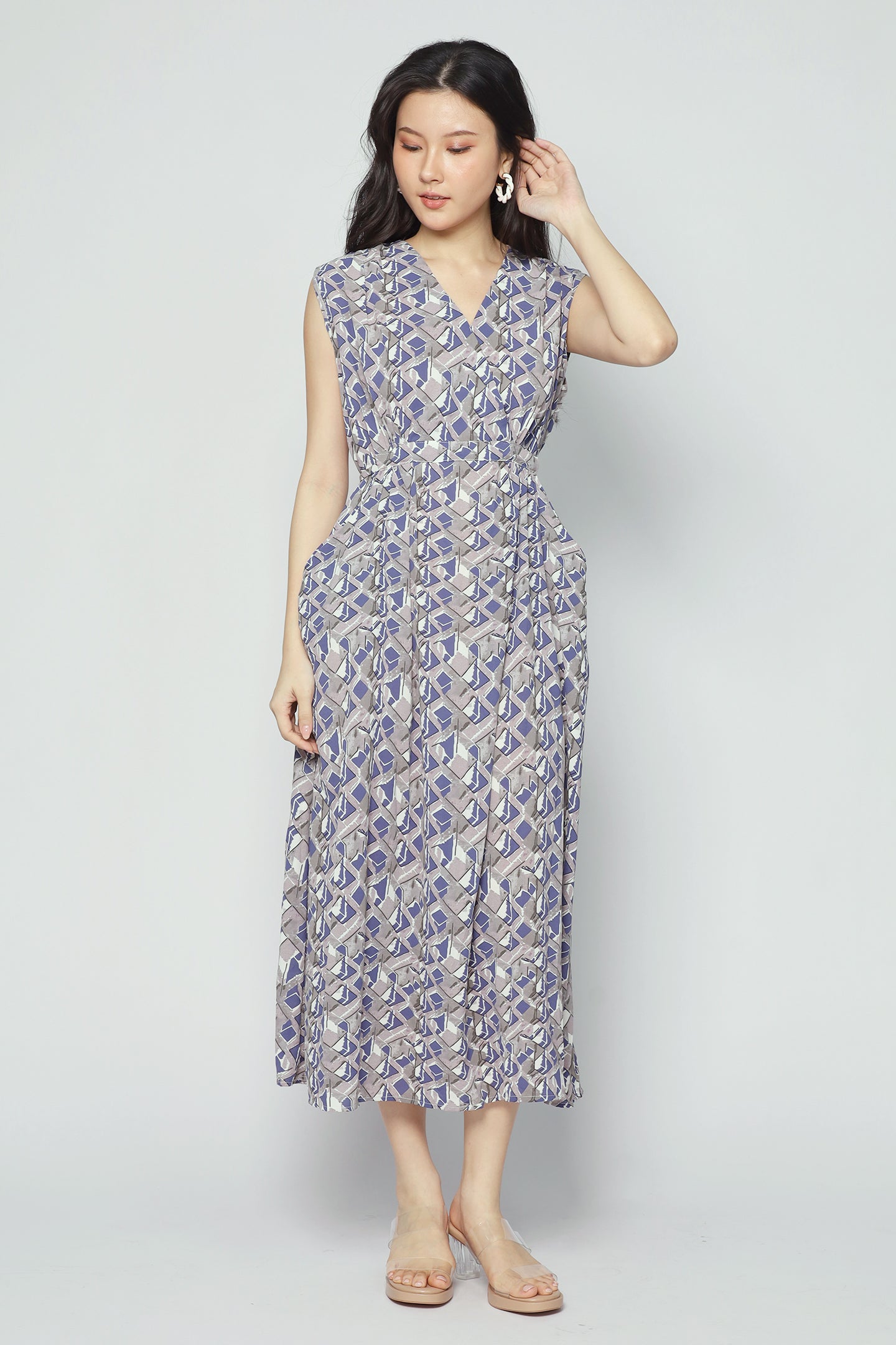 Elara Dress in Prism Pop