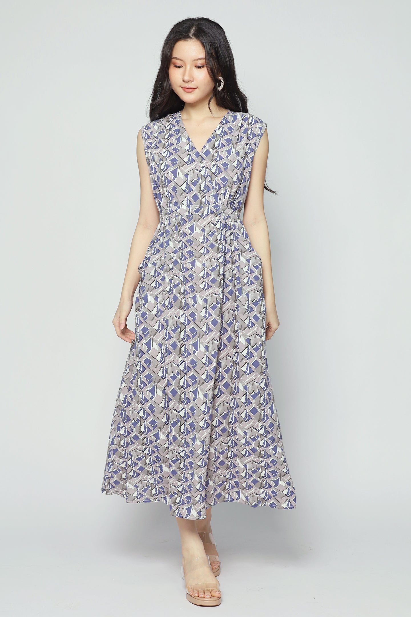 Elara Dress in Prism Pop