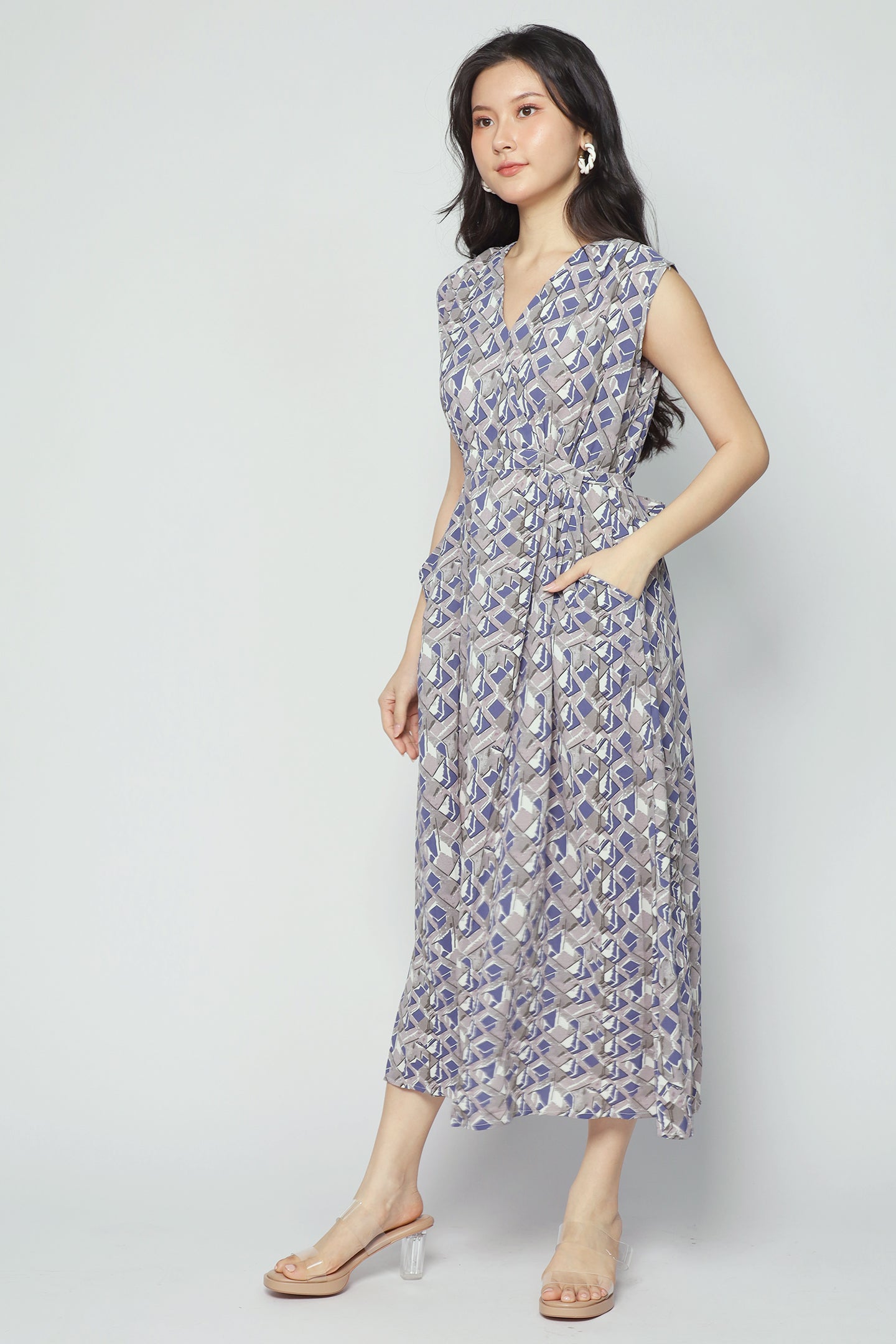 Elara Dress in Prism Pop