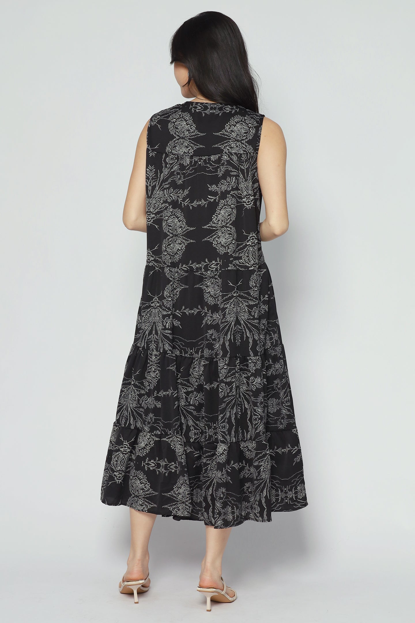 Elysia Dress in Dusky Petal