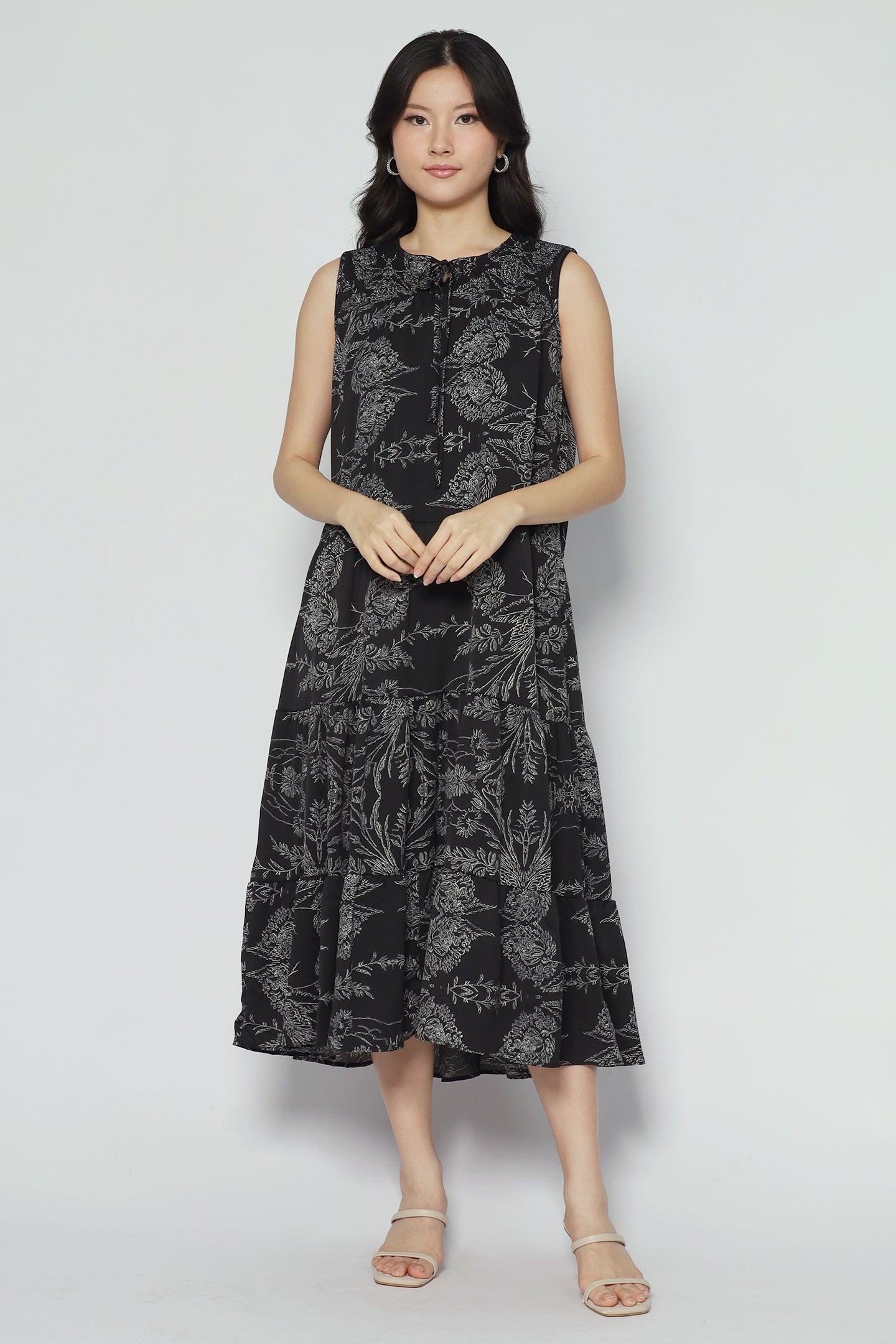 Elysia Dress in Dusky Petal