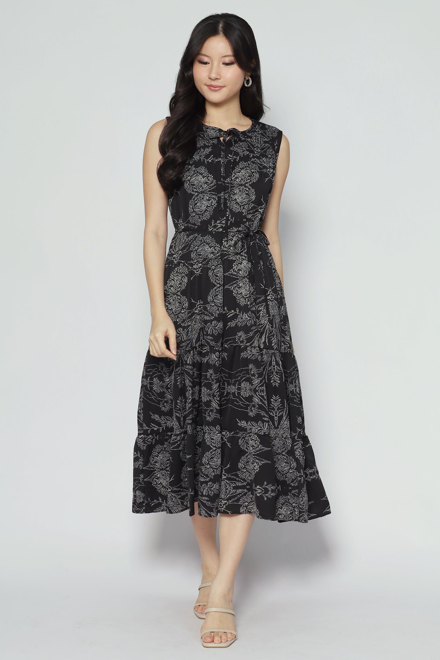 Elysia Dress in Dusky Petal