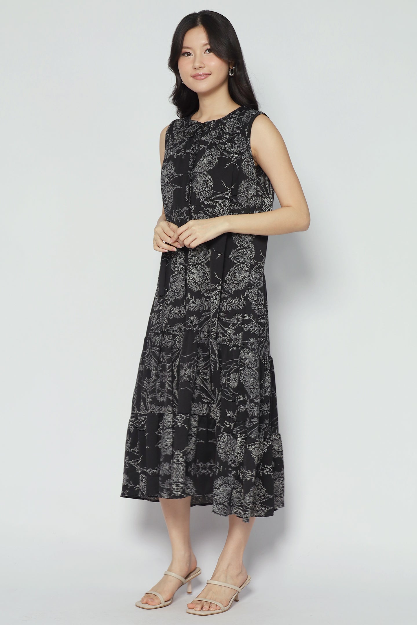Elysia Dress in Dusky Petal