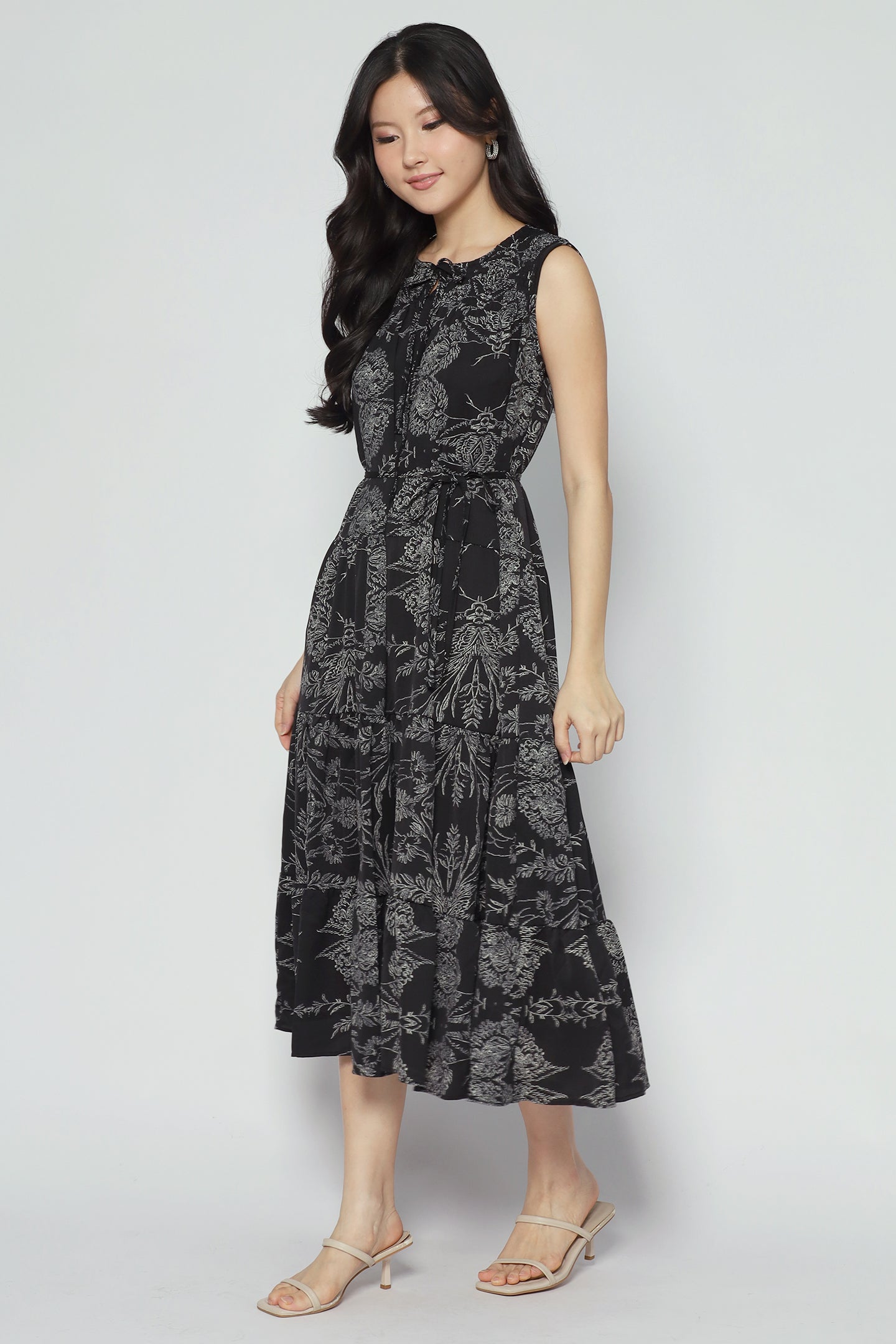 Elysia Dress in Dusky Petal