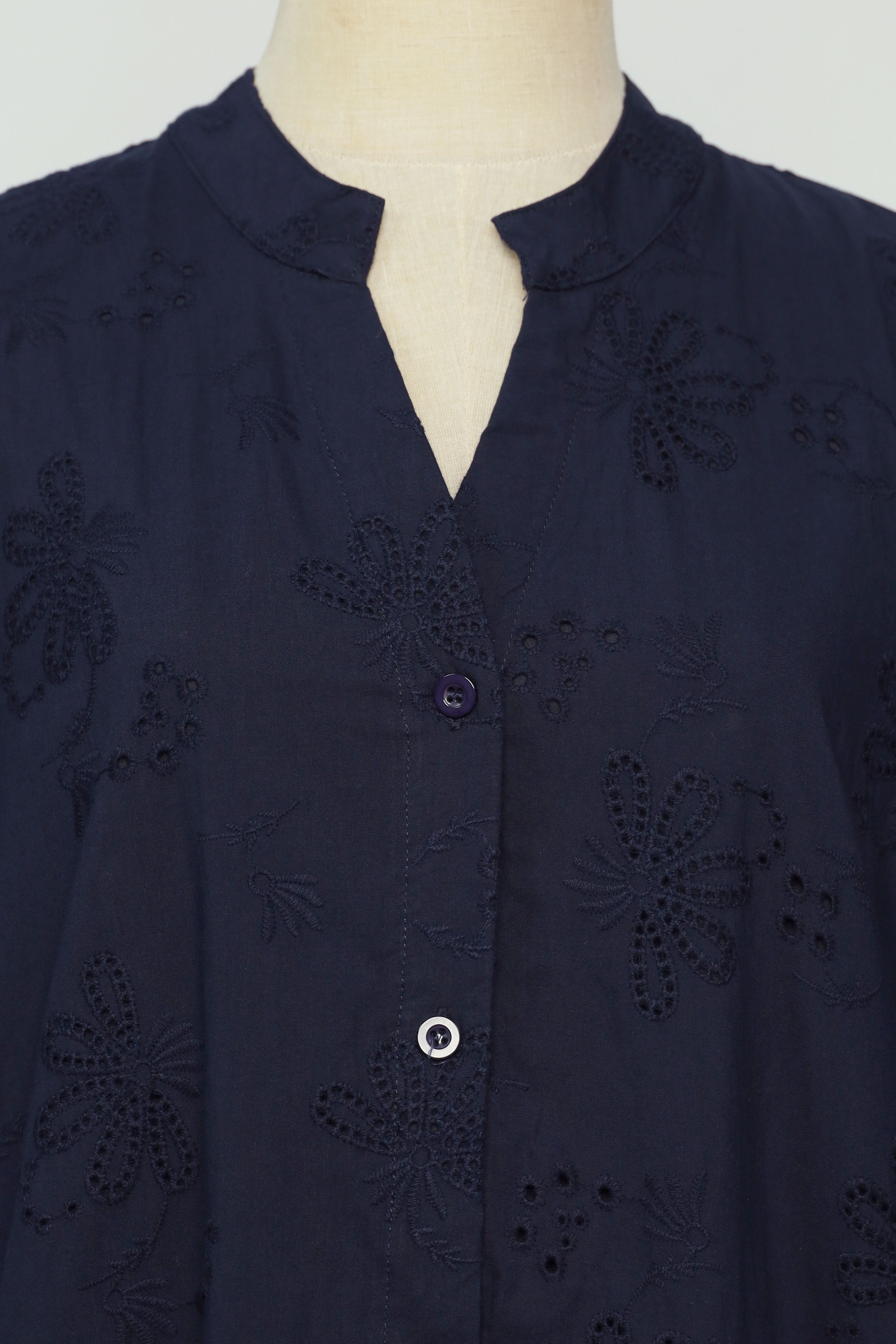 PO - Eline Dress in Blue Eyelet Dream