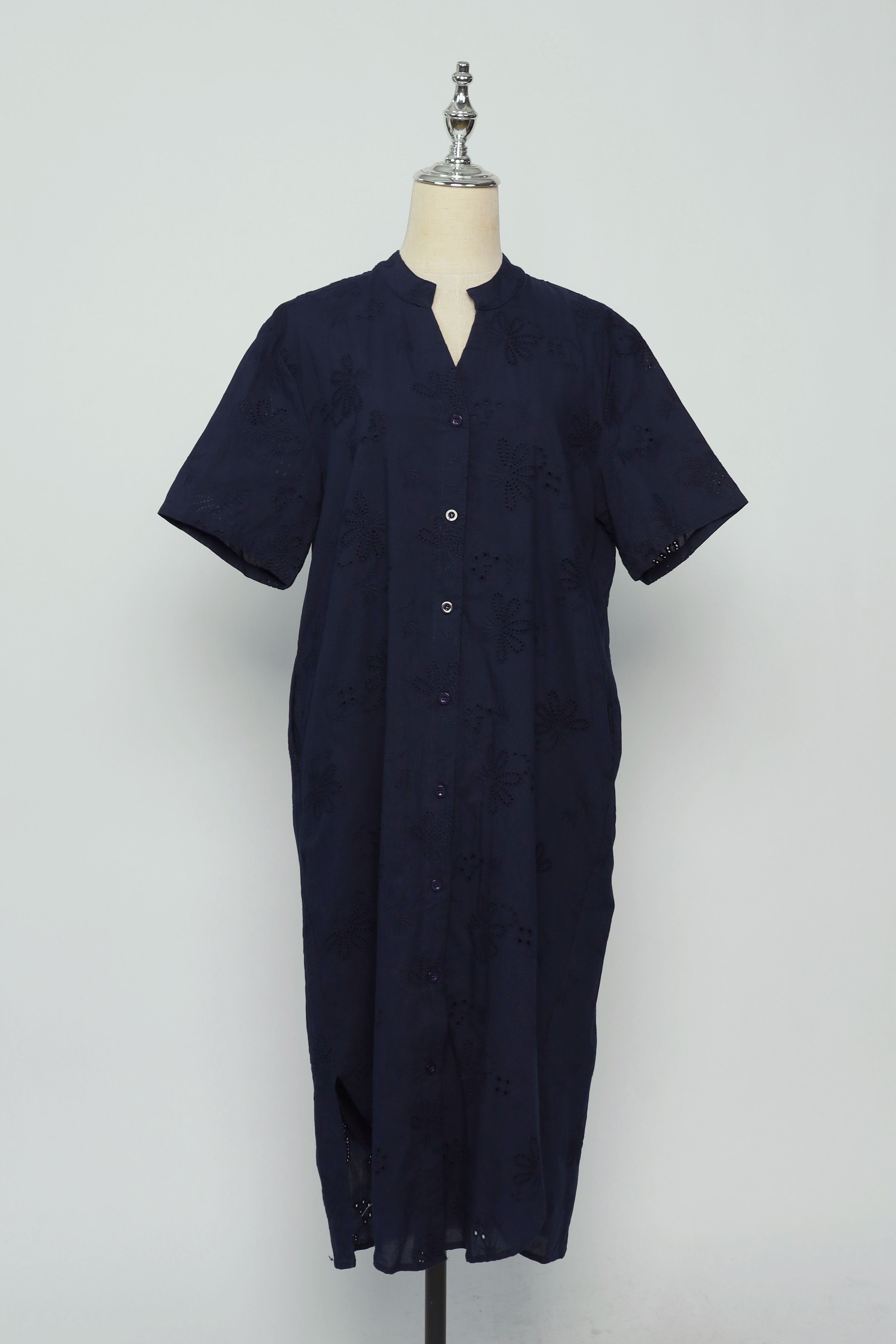 PO - Eline Dress in Blue Eyelet Dream