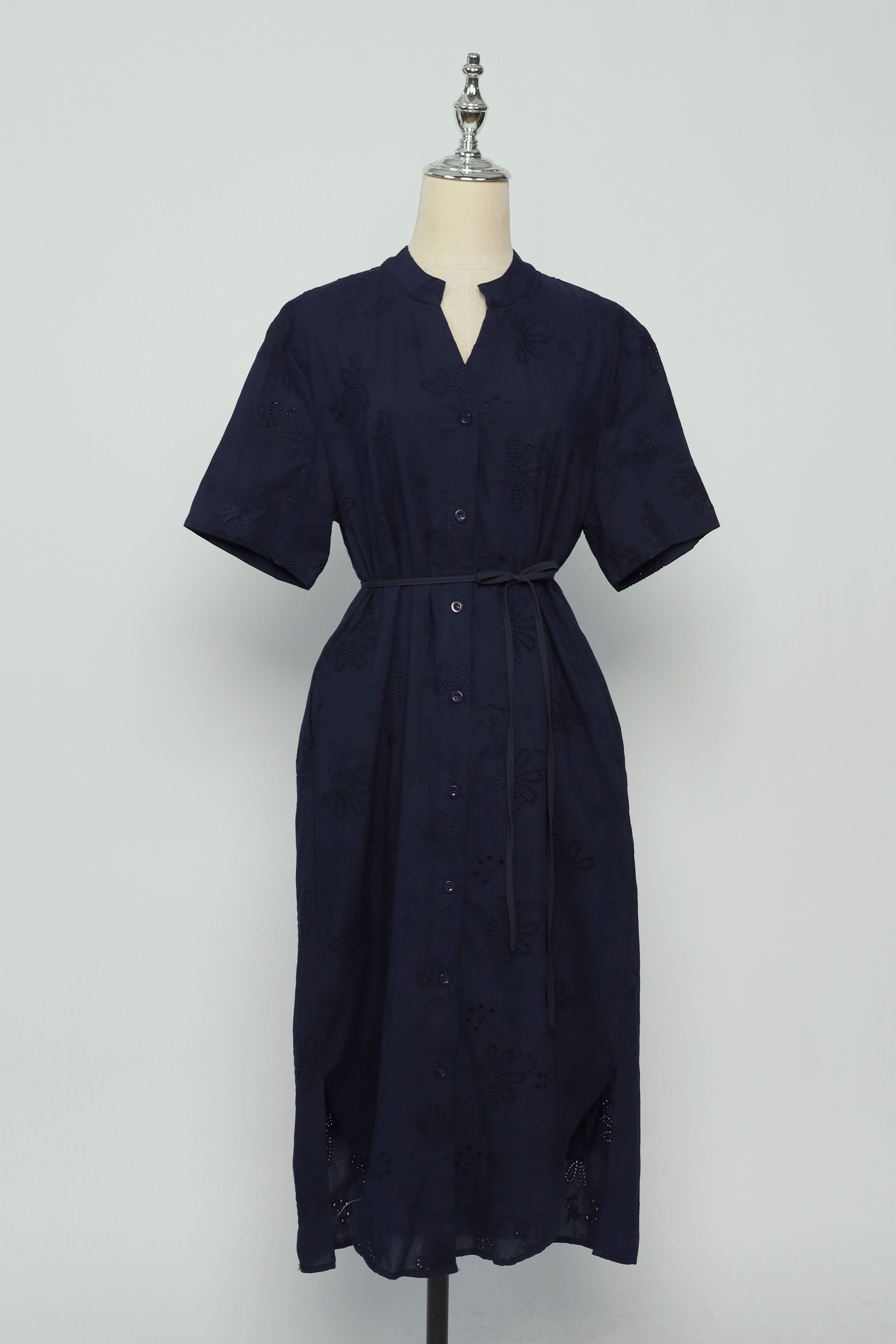 PO - Eline Dress in Blue Eyelet Dream