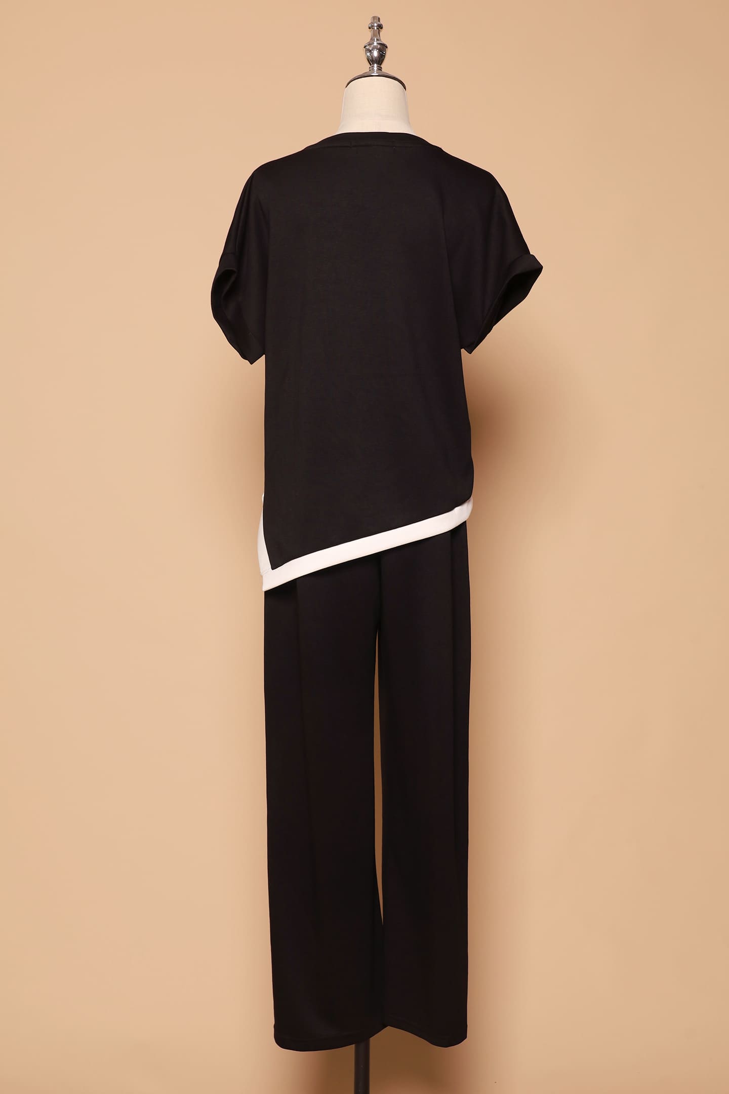 PO - Elite 2 in 1 Top and Pants Set in Black