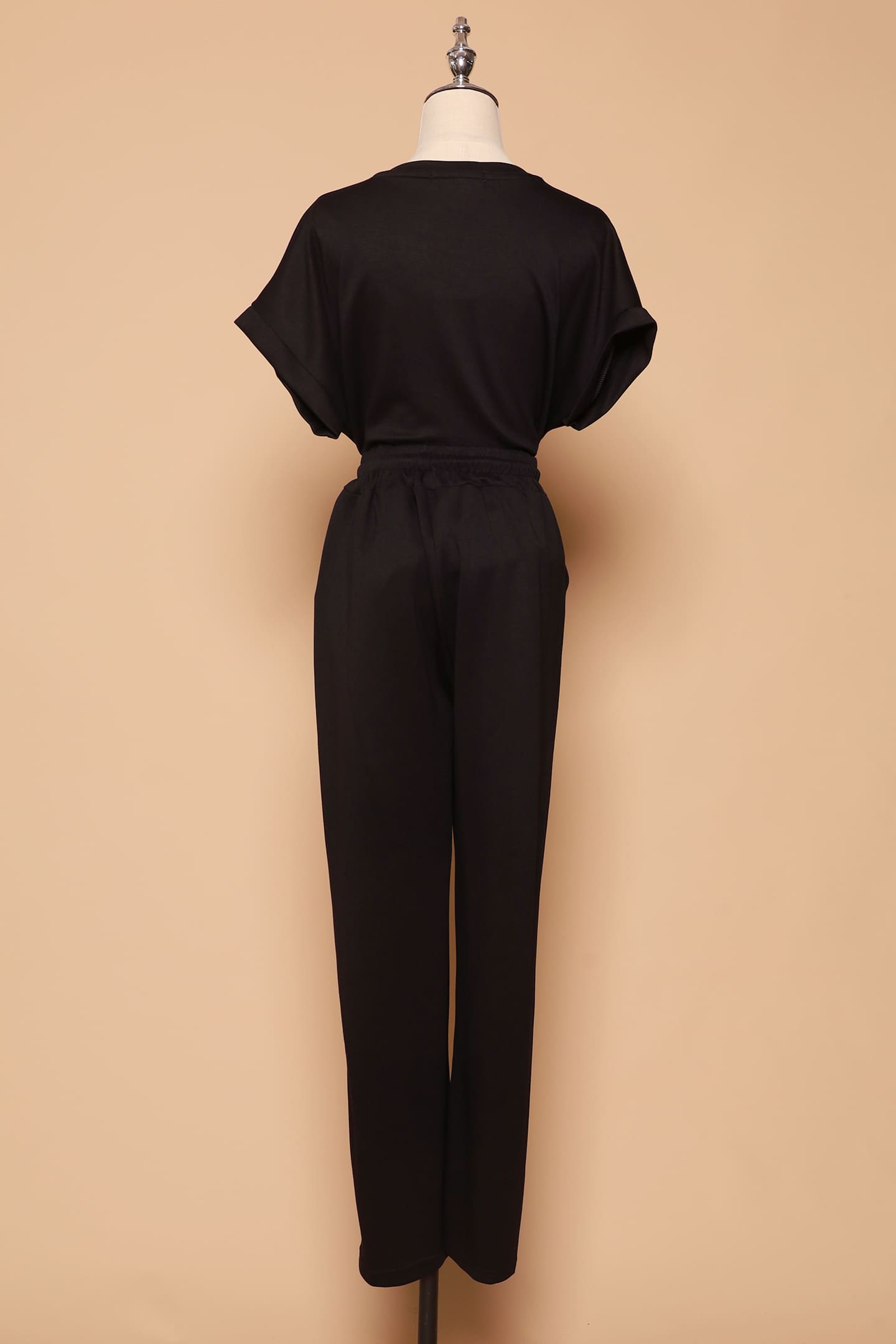 PO - Elite 2 in 1 Top and Pants Set in Black