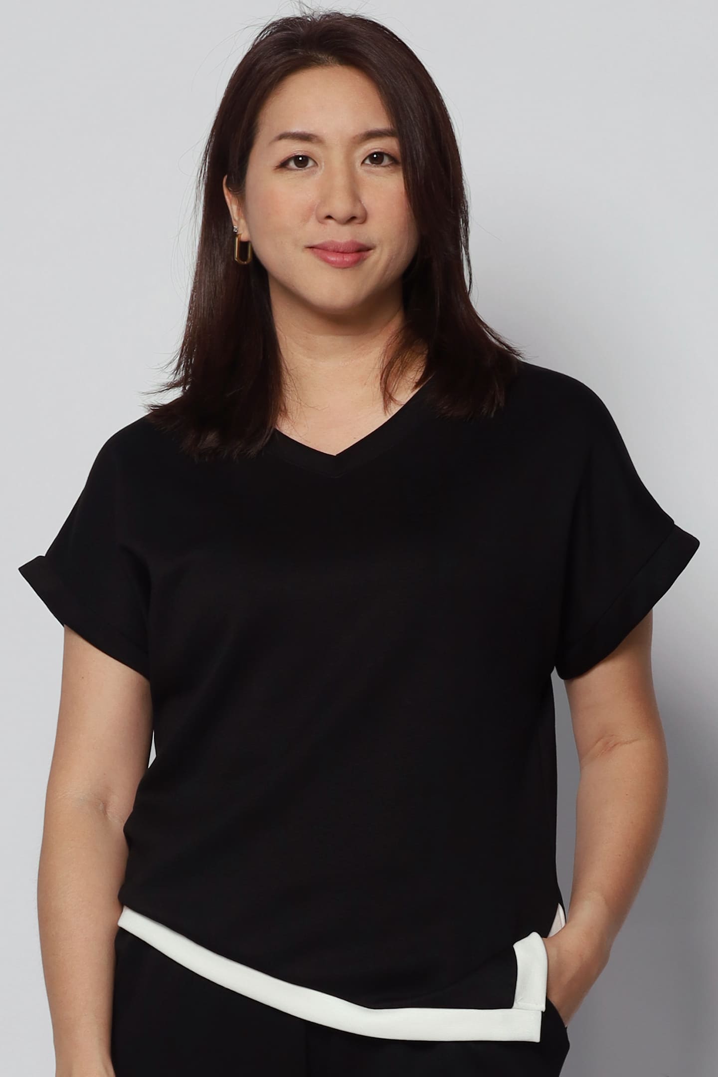 PO - Elite 2 in 1 Top and Pants Set in Black