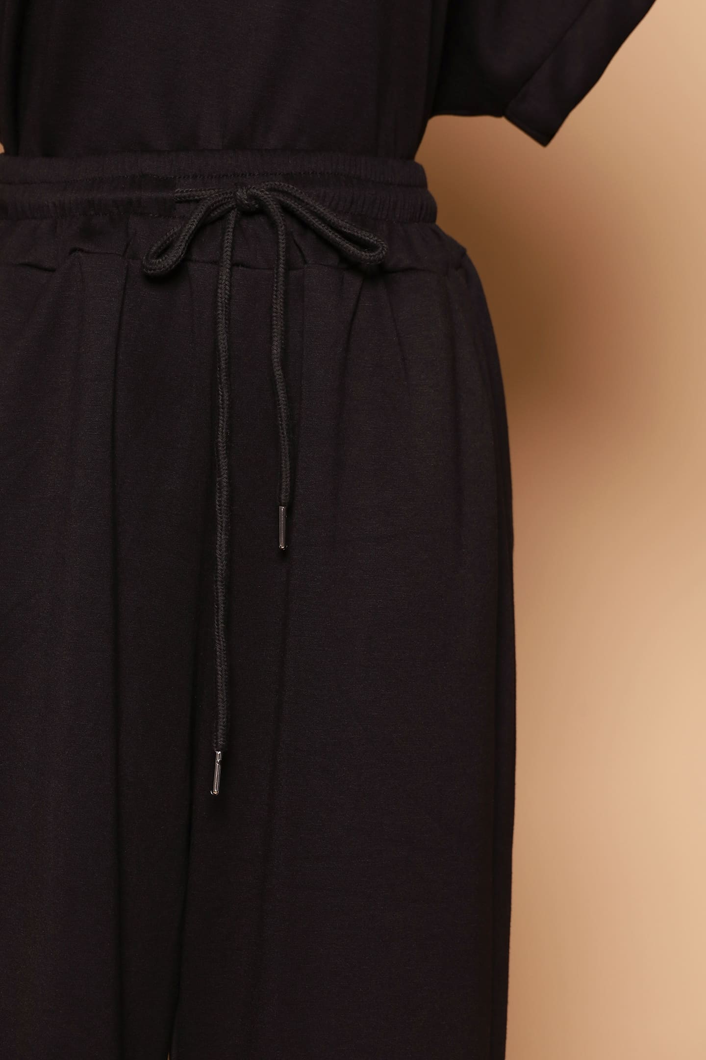 PO - Elite 2 in 1 Top and Pants Set in Black