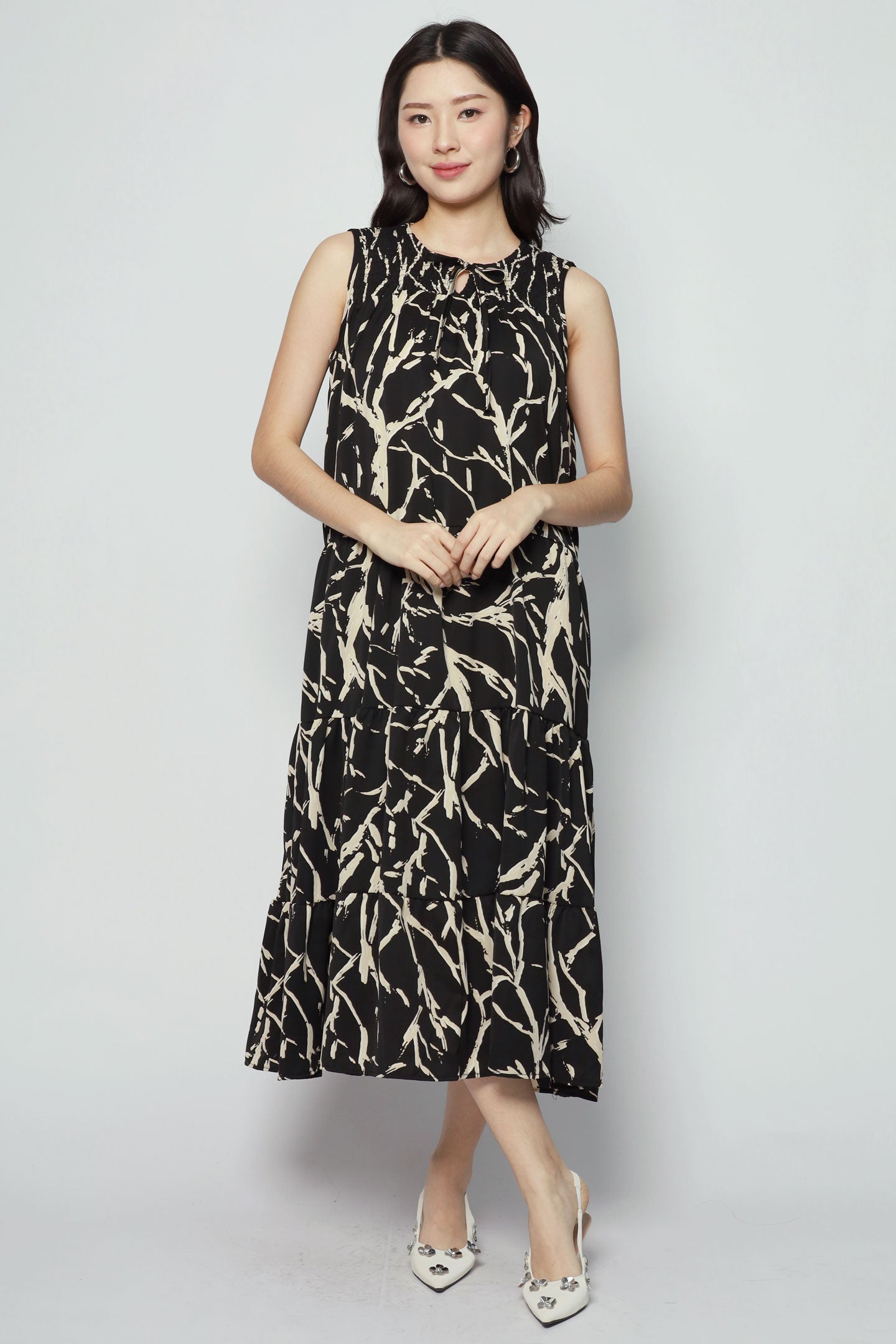Elysia Dress in Vines