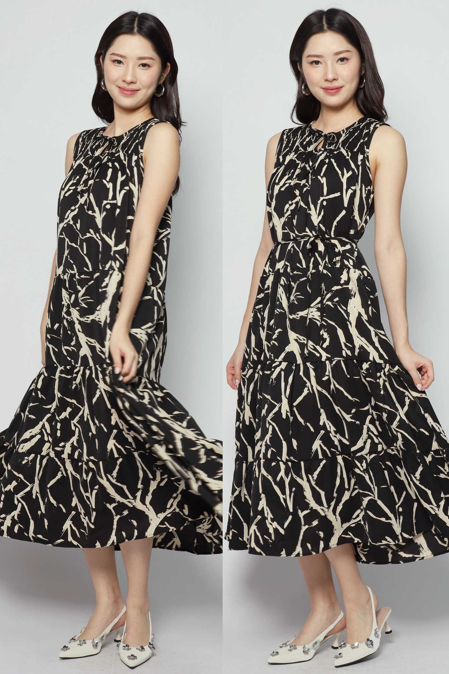 Elysia Dress in Vines