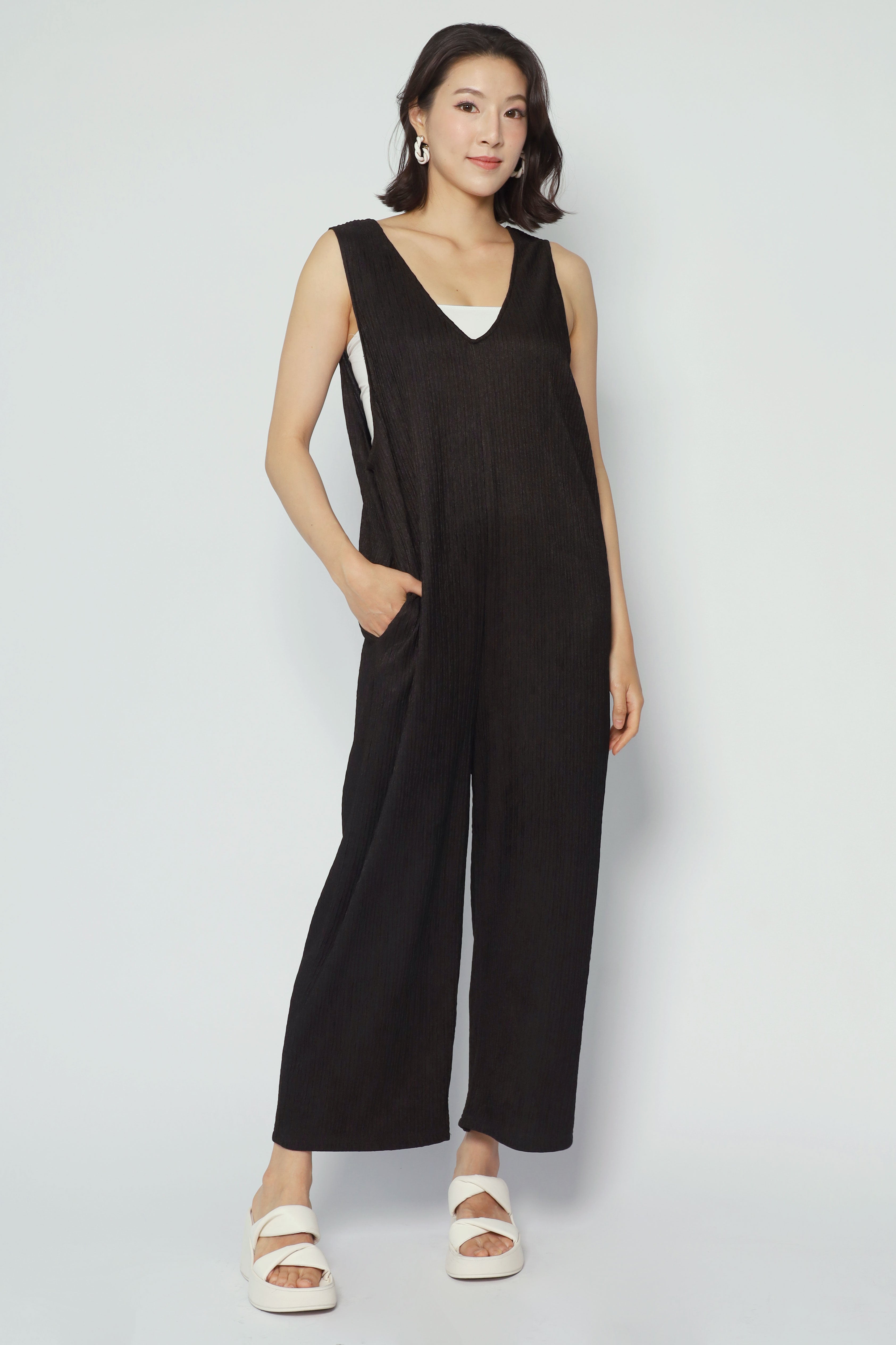 Fable Jumpsuit in Black