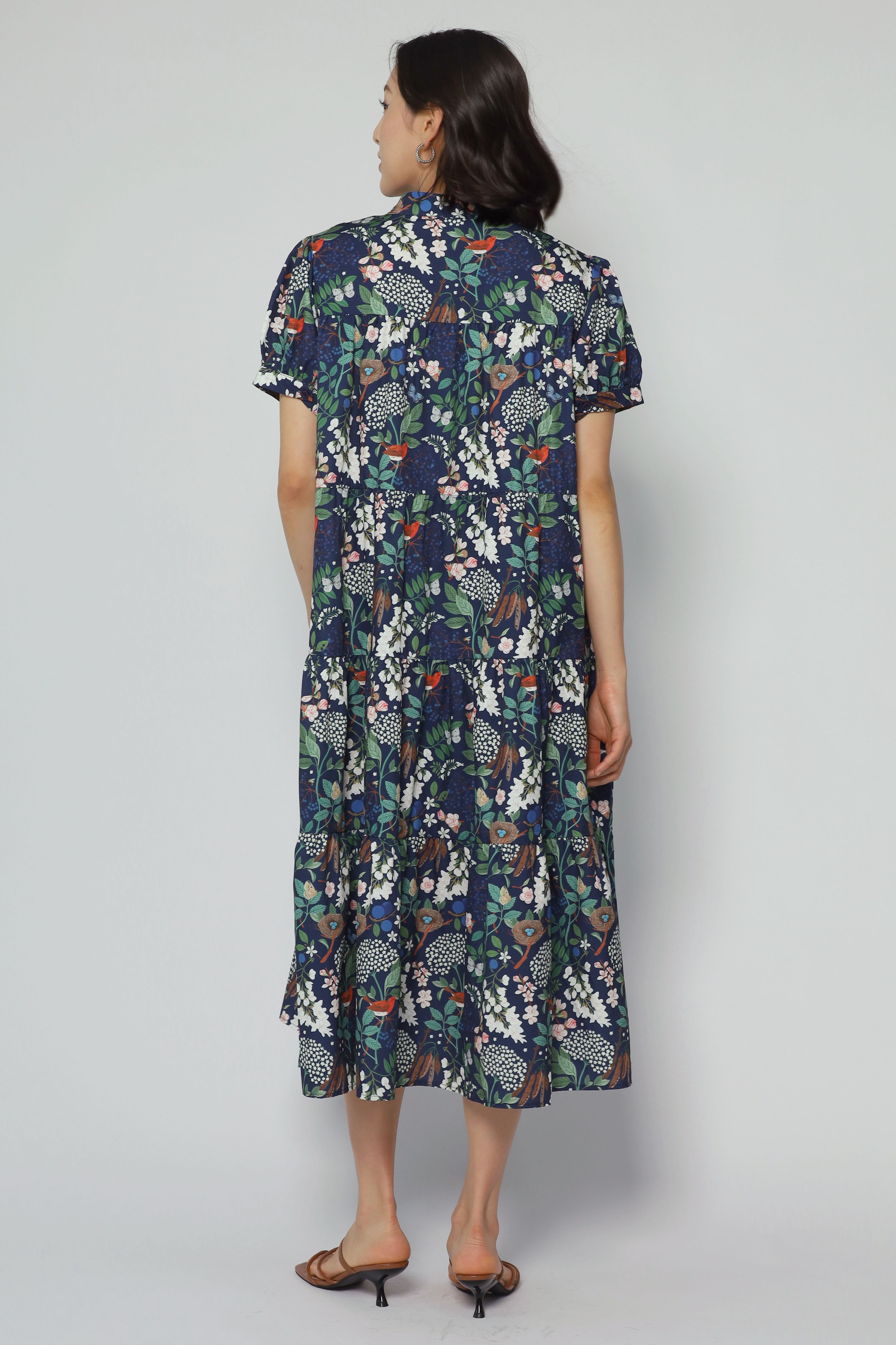 Fifi Dress in Feather Bloom