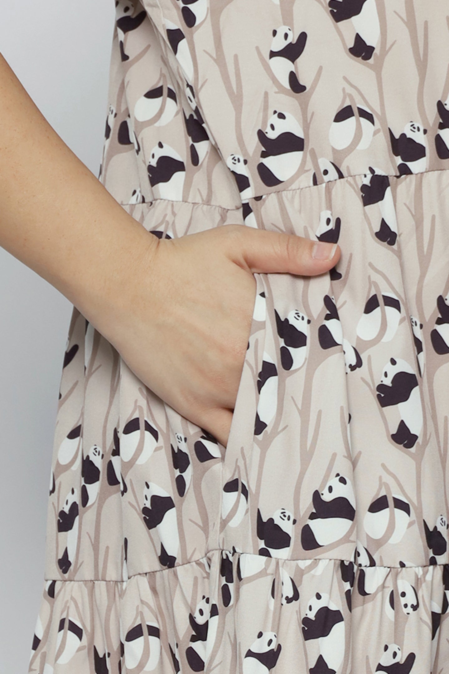 Fifi Dress in Panda Play