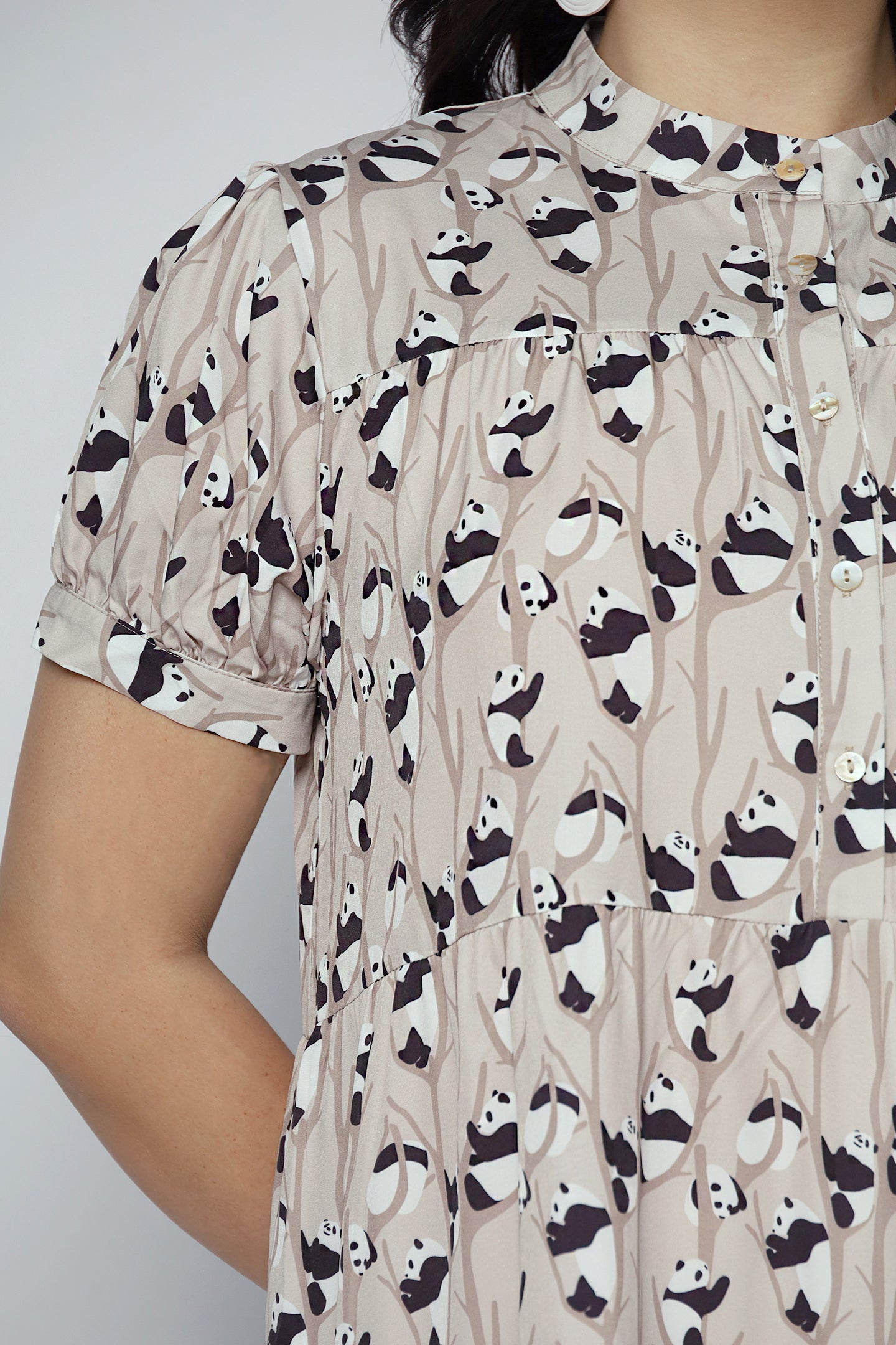 Fifi Dress in Panda Play