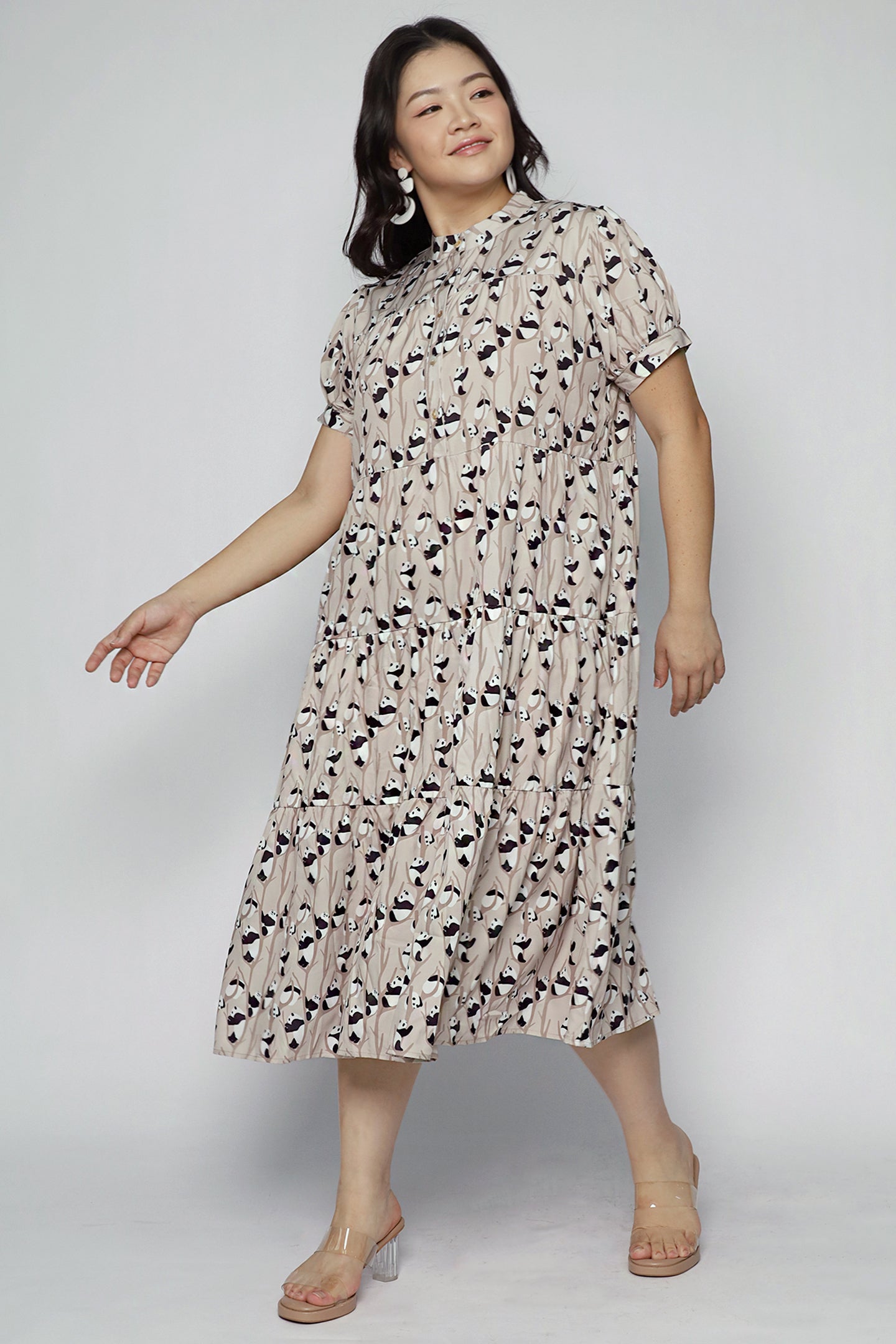 Fifi Dress in Panda Play