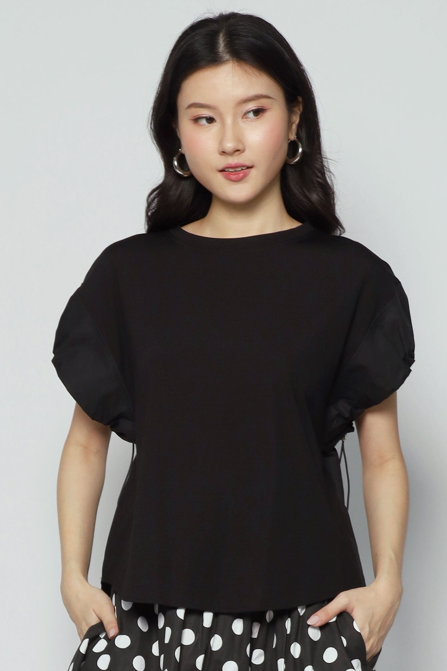 Fleur Top in Black
