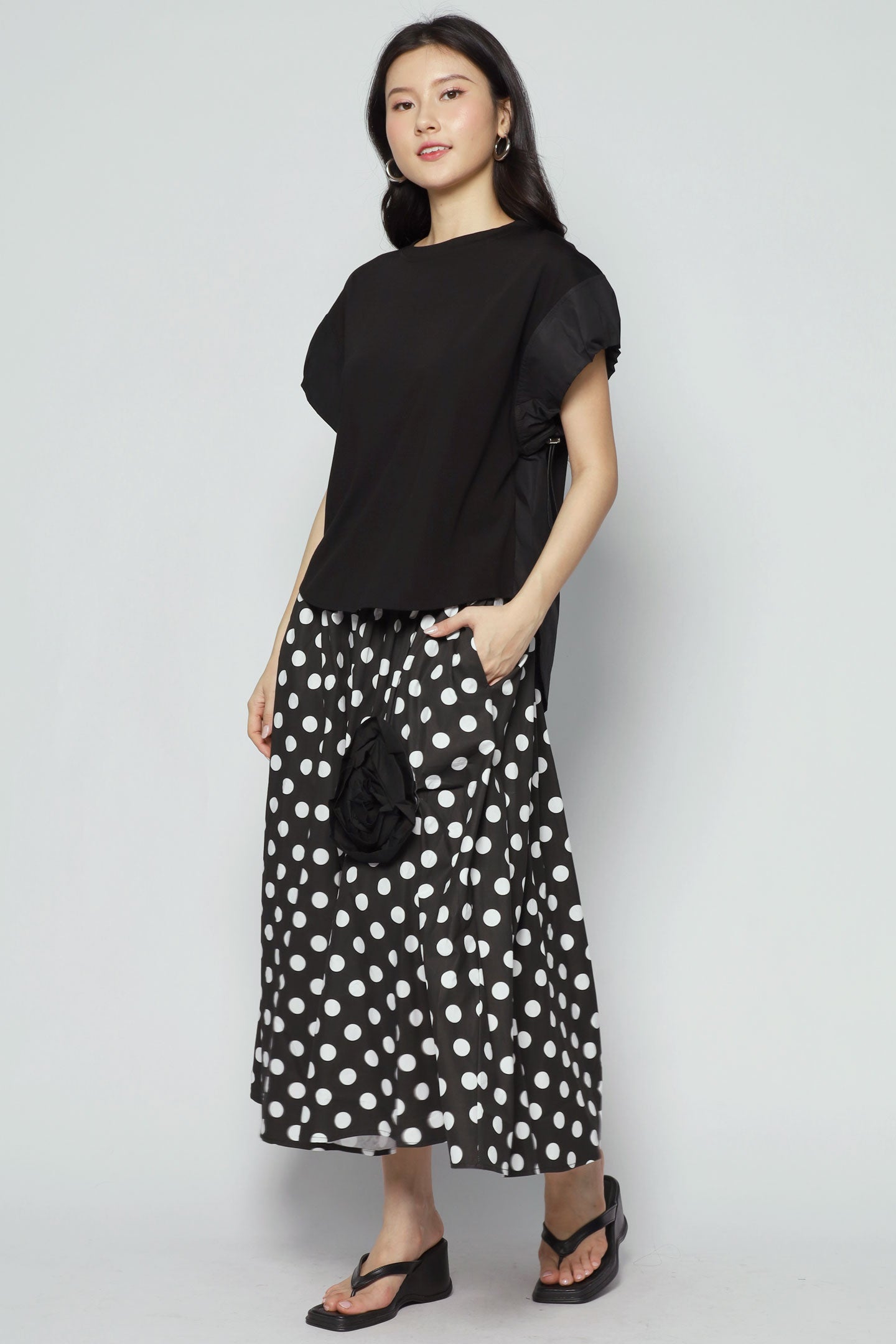 Fleur Top in Black