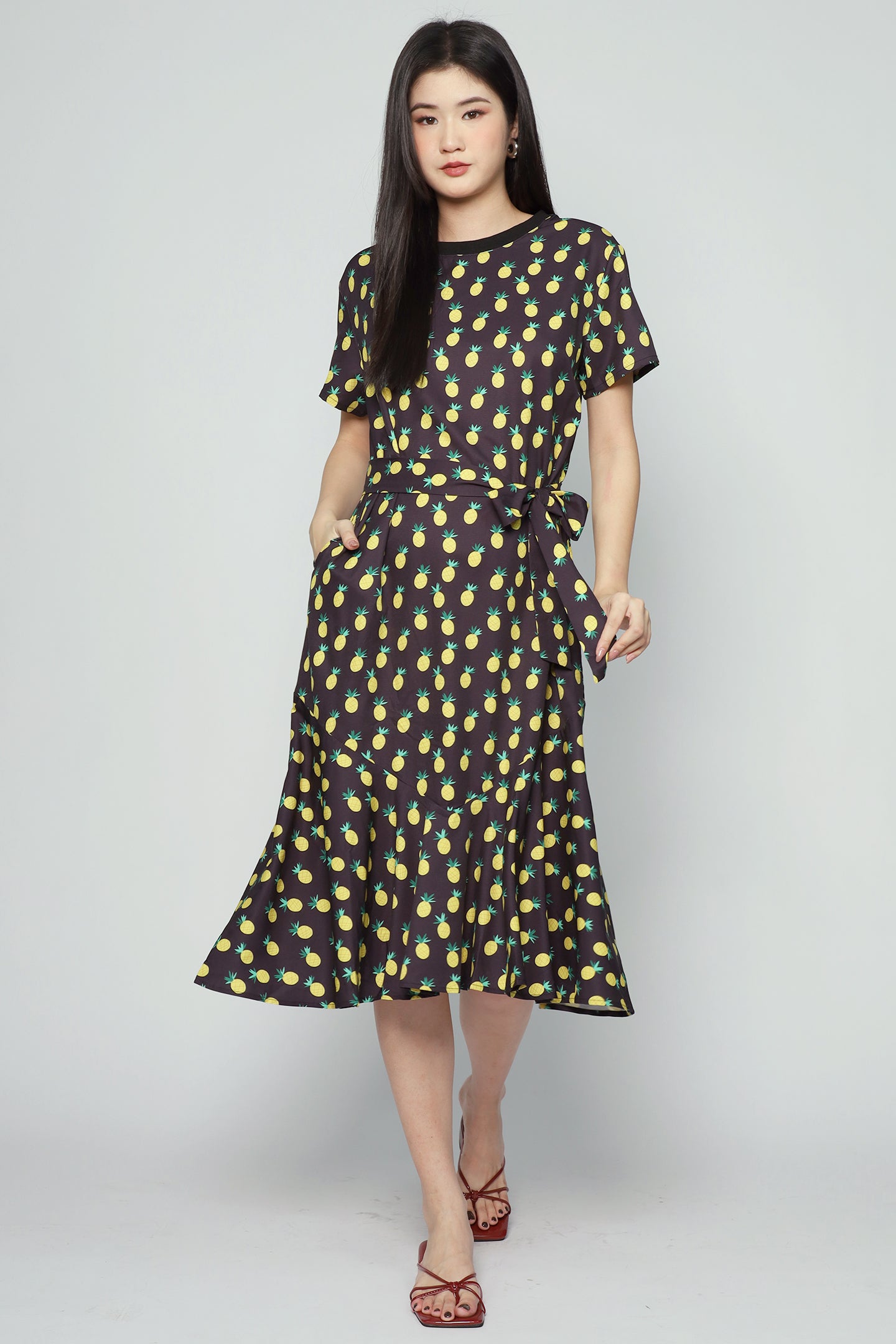 Gisele Dress in Pineapple Parade
