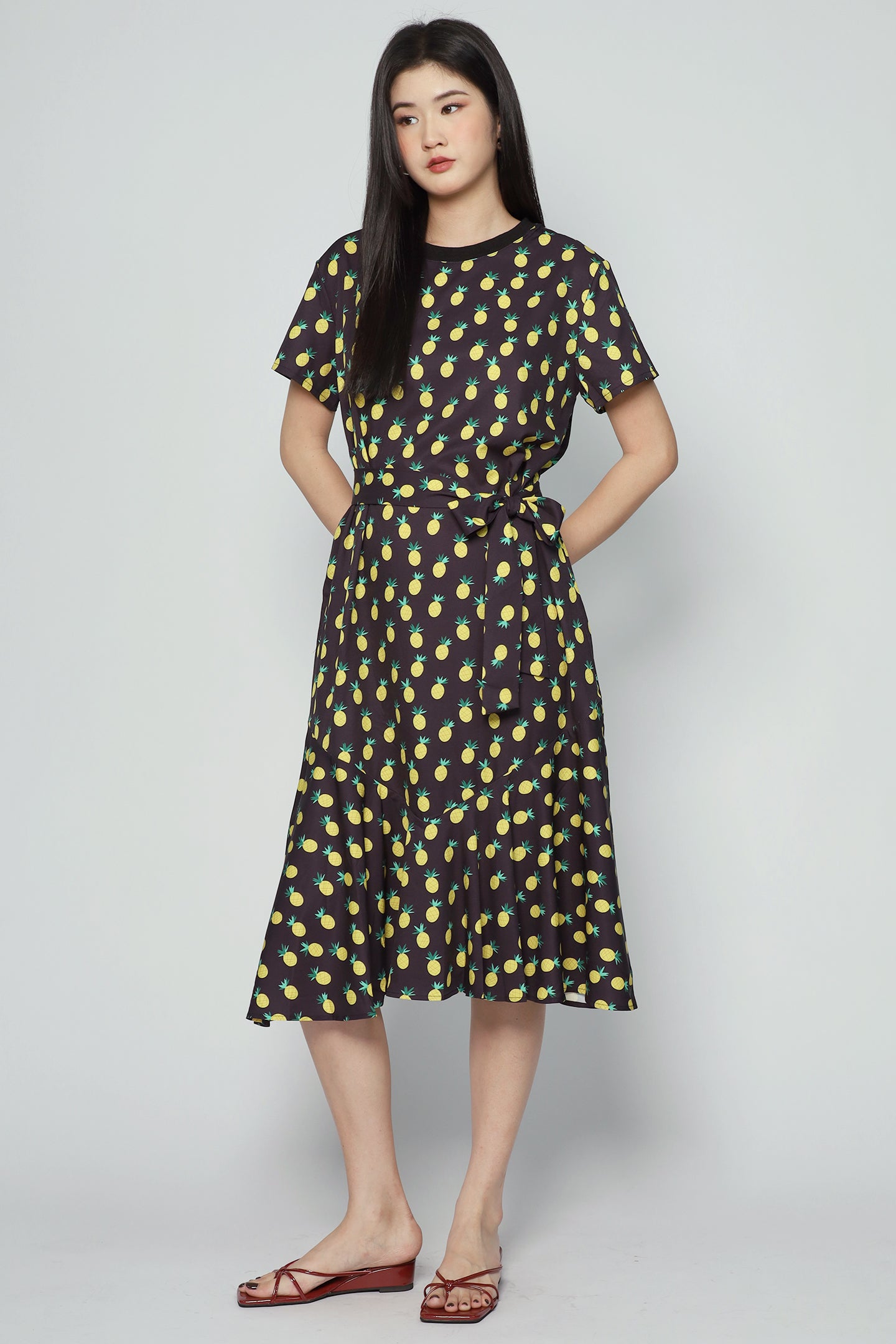 Gisele Dress in Pineapple Parade