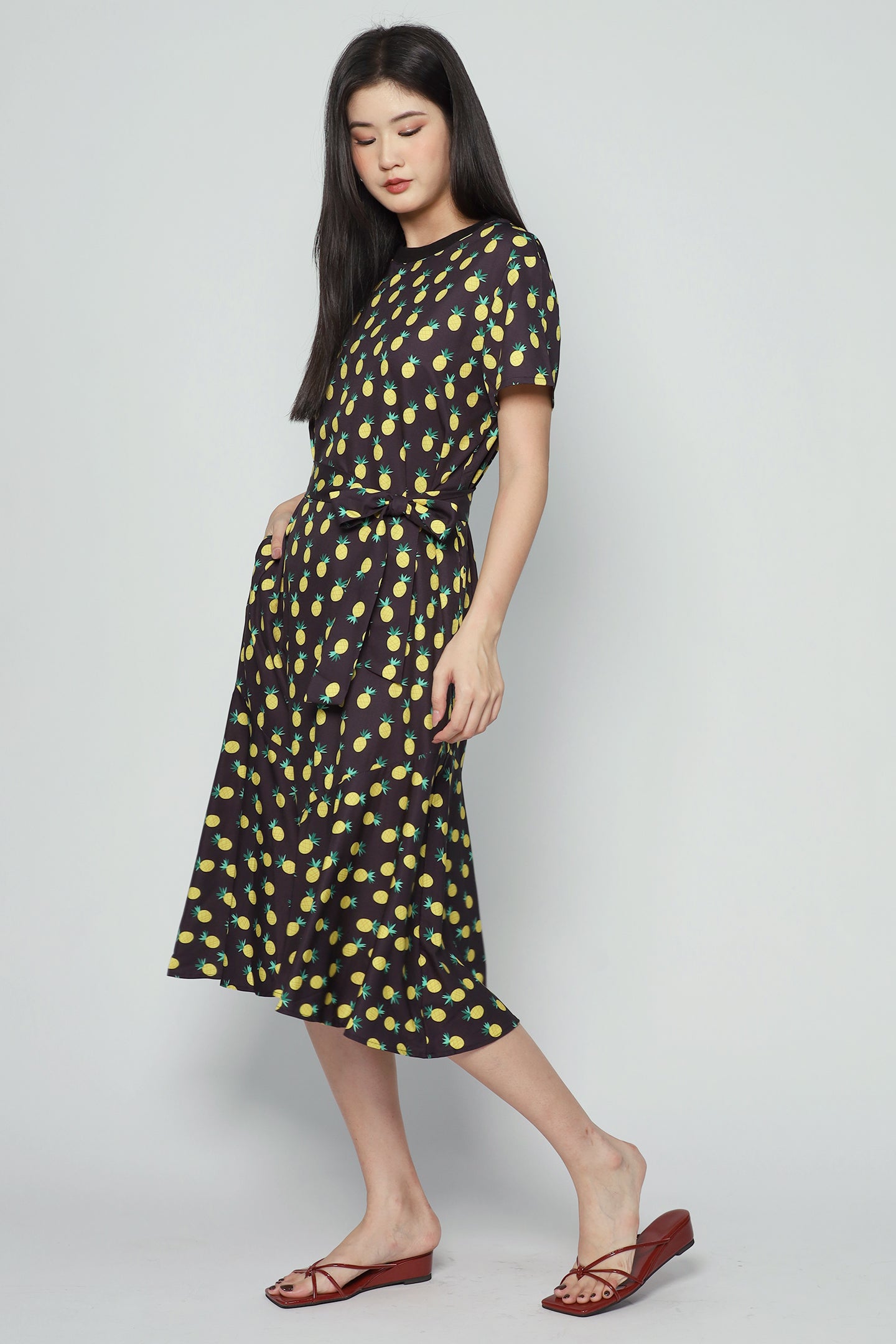 Gisele Dress in Pineapple Parade