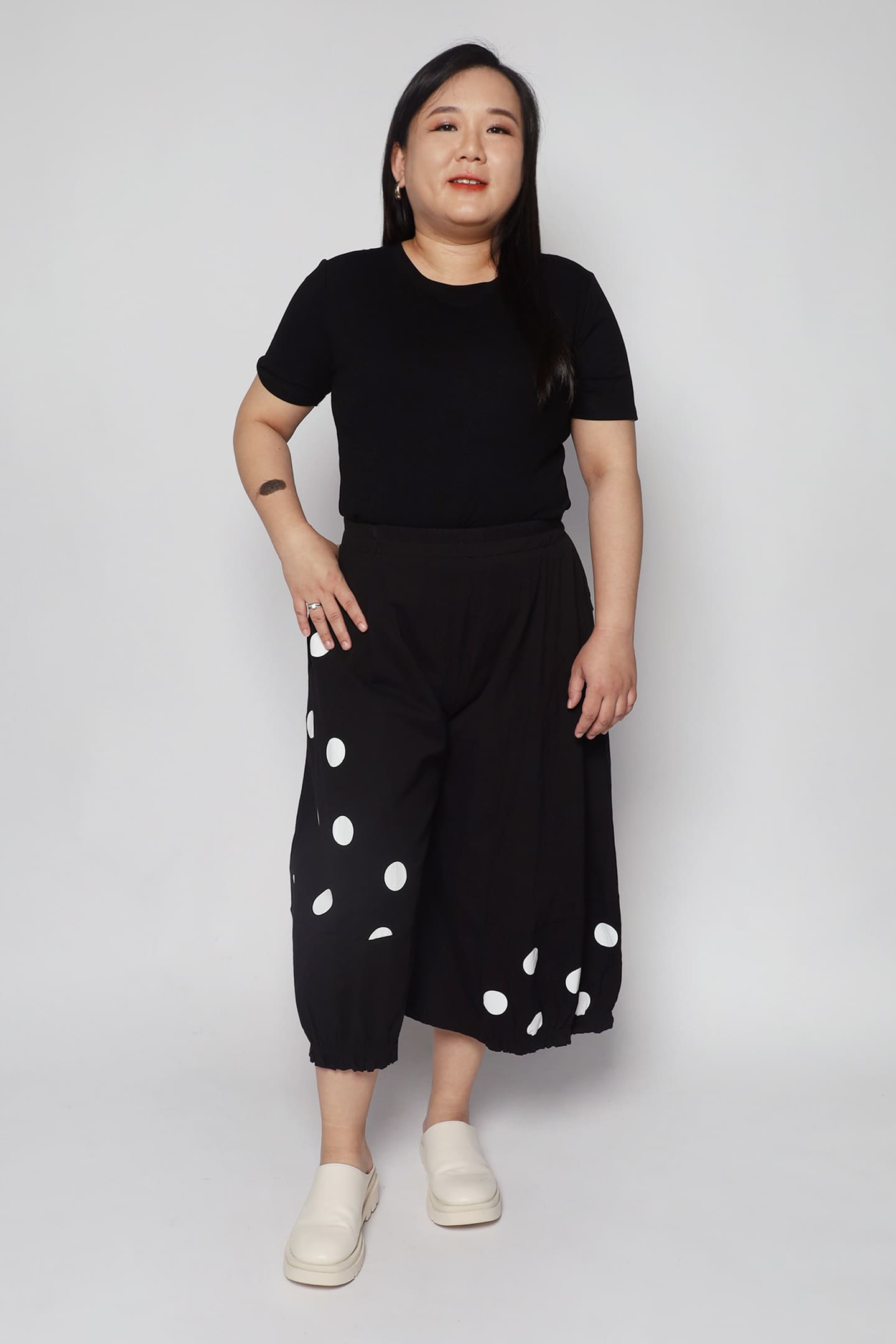 Gam Culottes in Polkadot