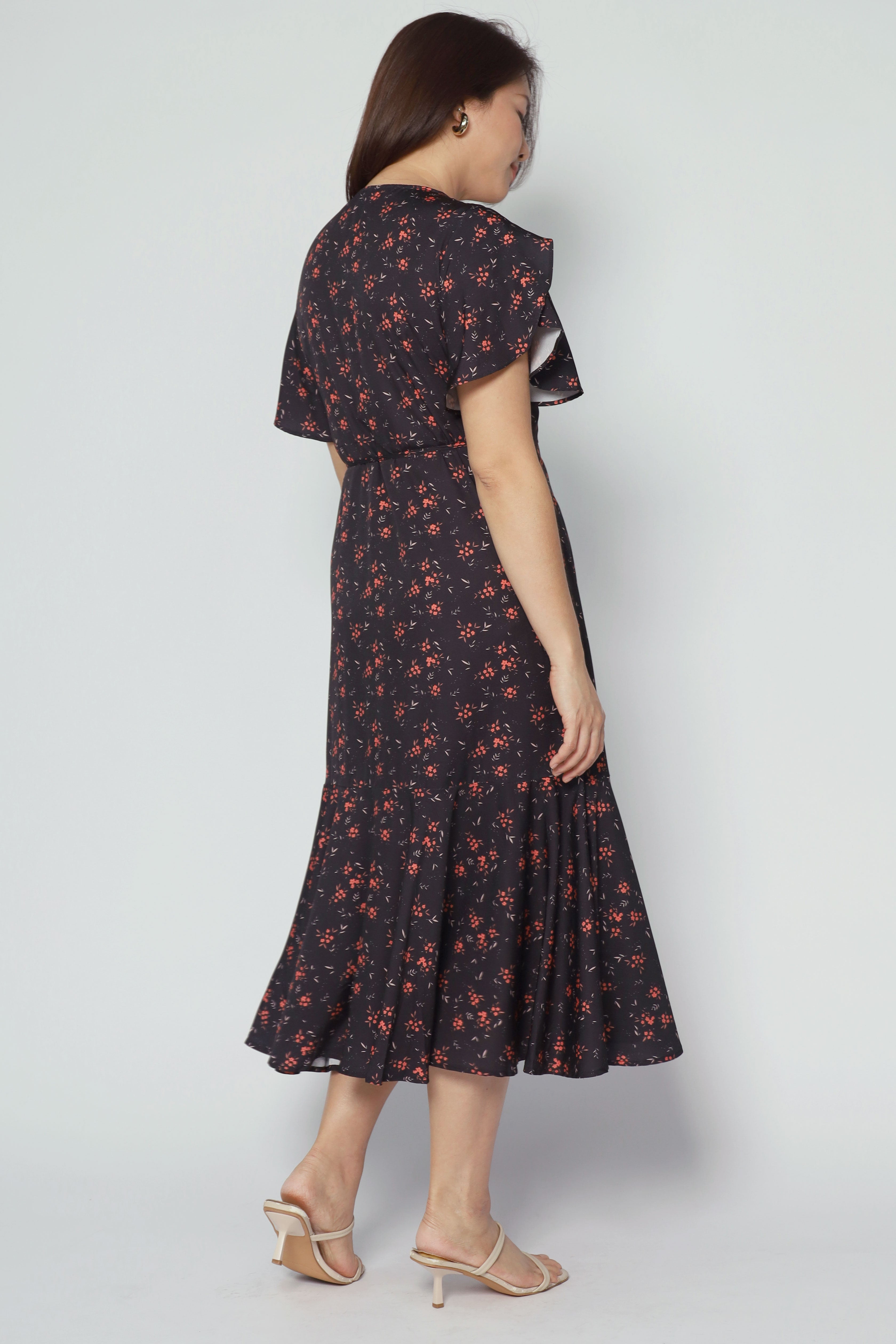 Ginnie Dress in Gardenia Grace