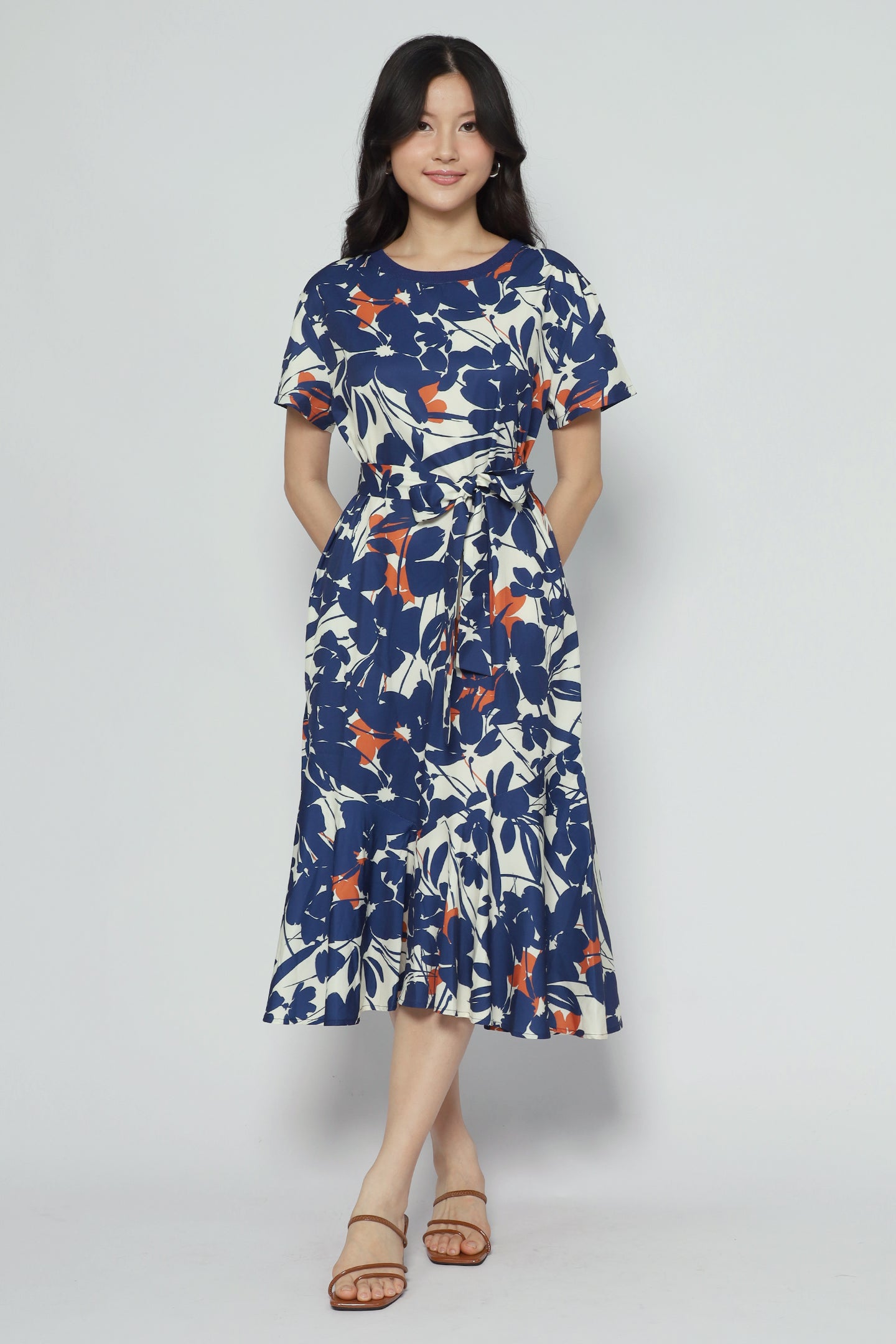 Gisele Dress in Sunpetal Sky