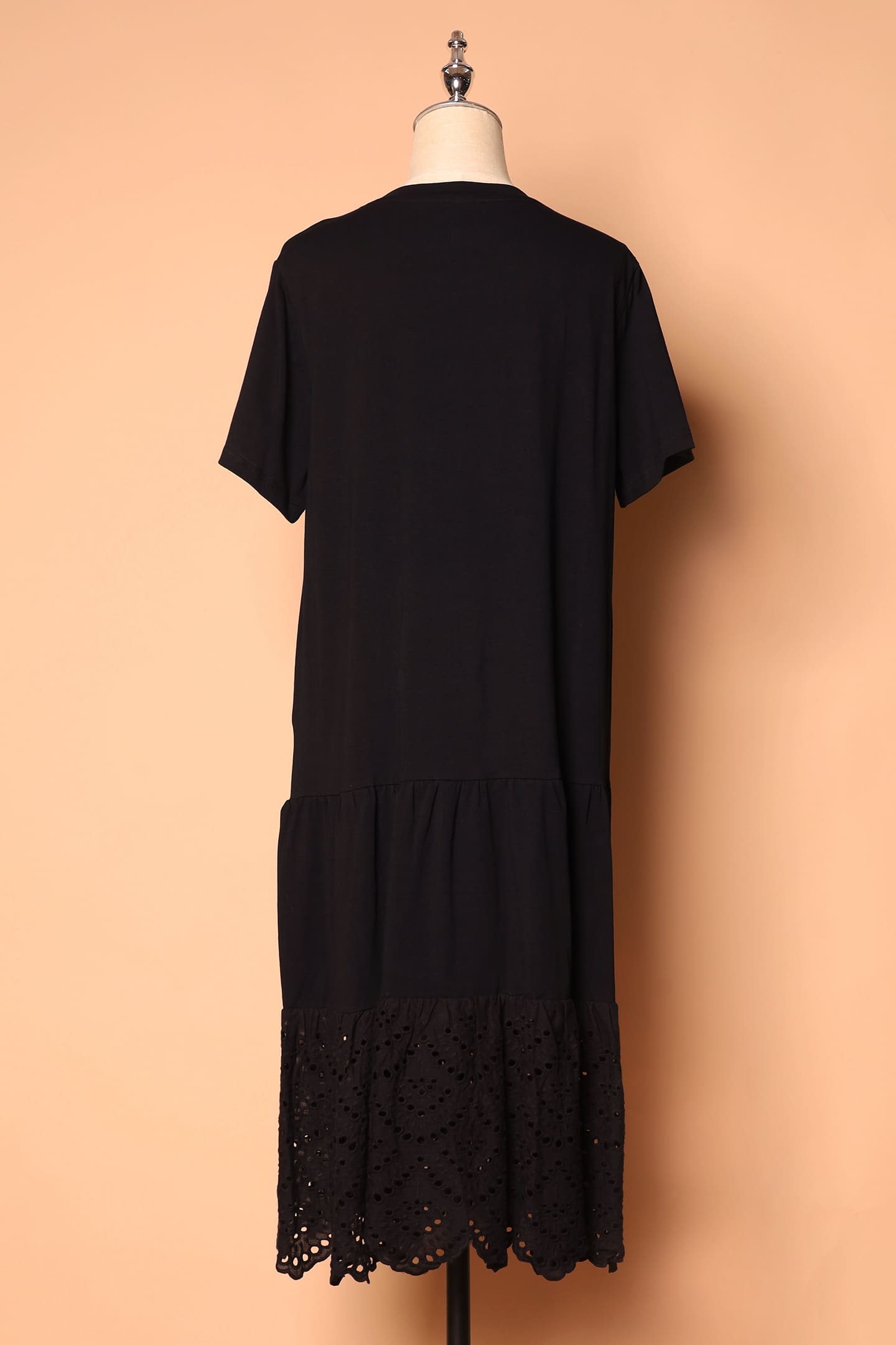 PO - Gracia Crochet Dress in Black