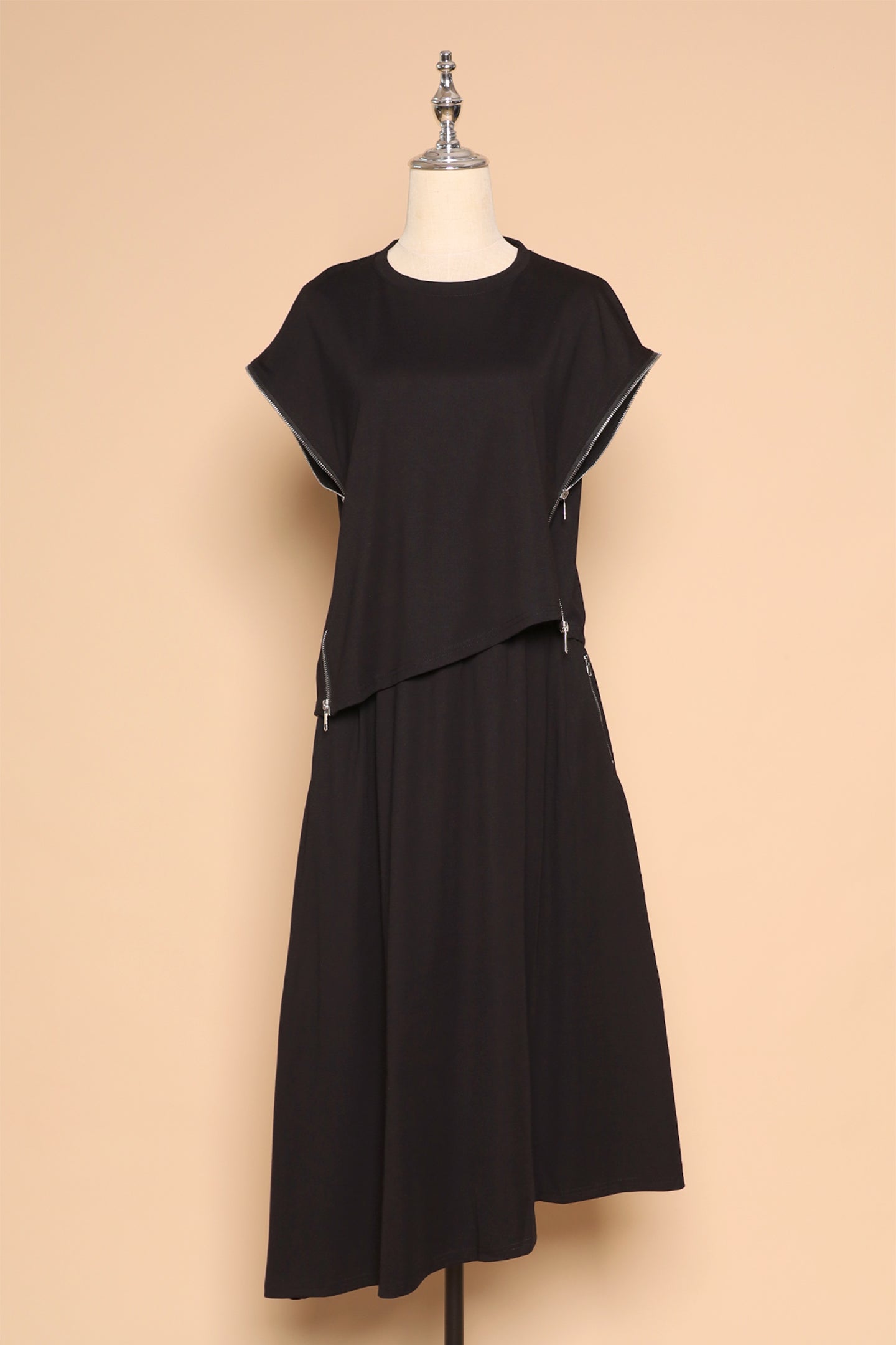 PO - Halo 2 in 1 Zipper Top and Skirt Set