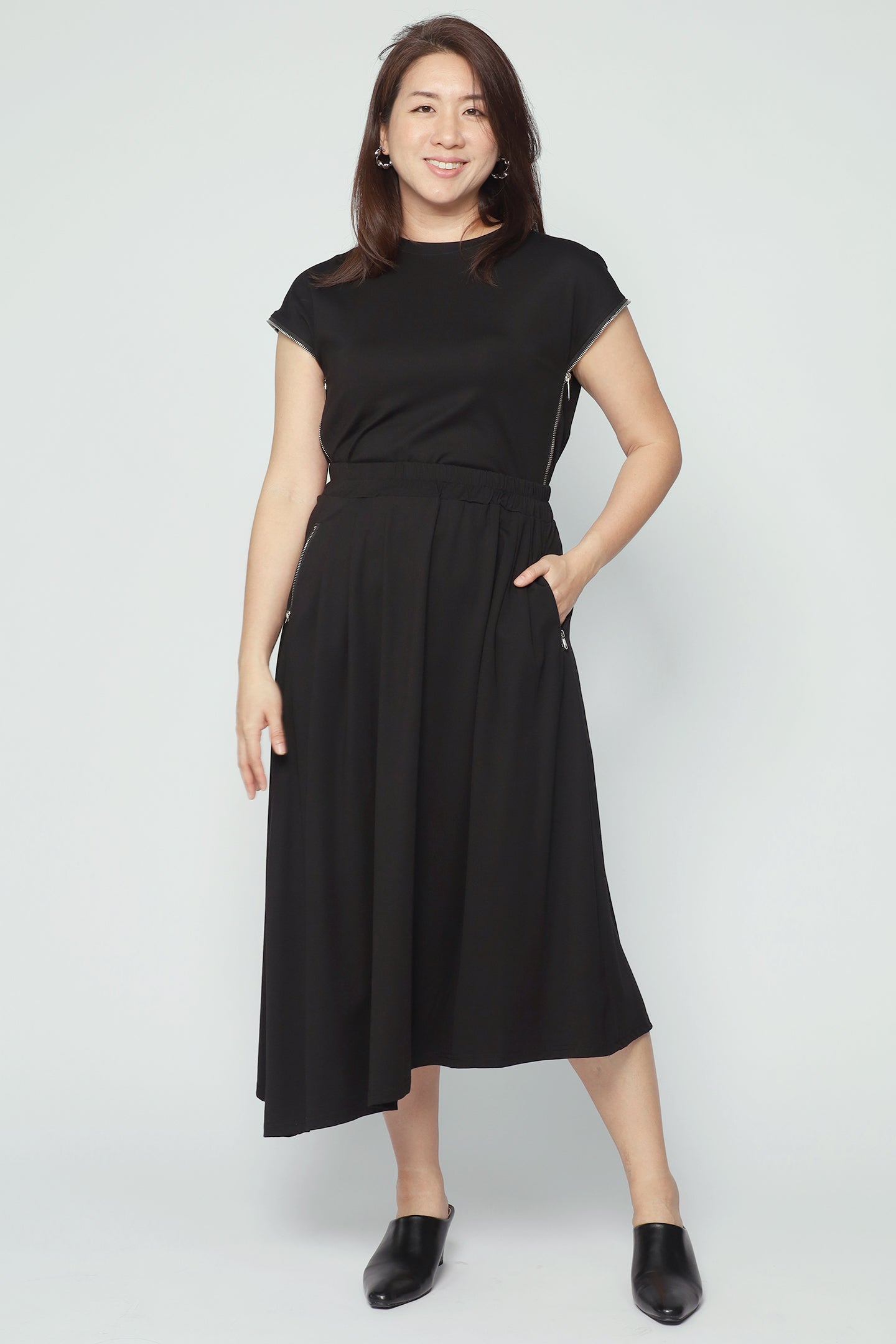 Halo 2 in 1 Zipper Top and Skirt Set