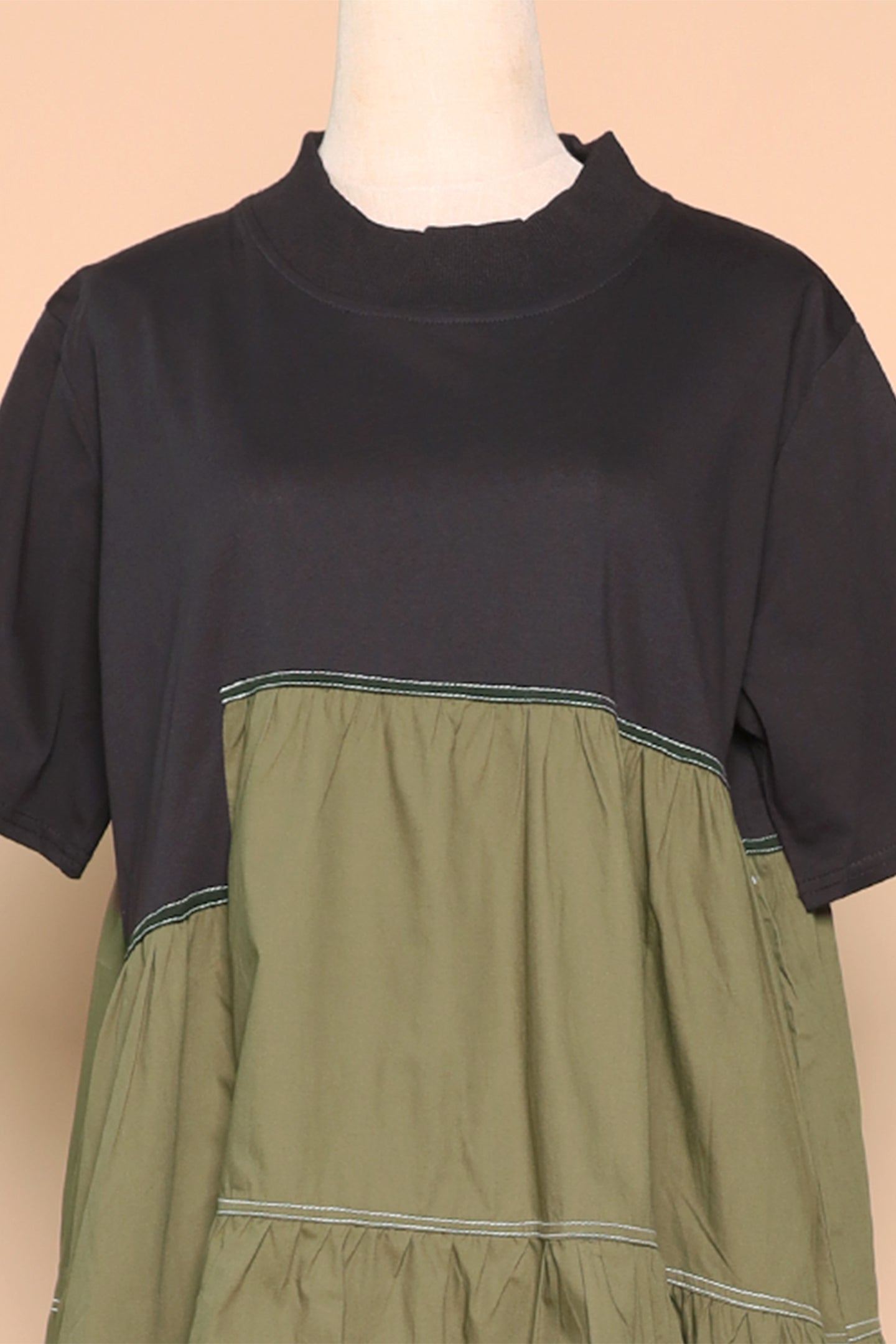 PO - Hendrix Dress in Black Green