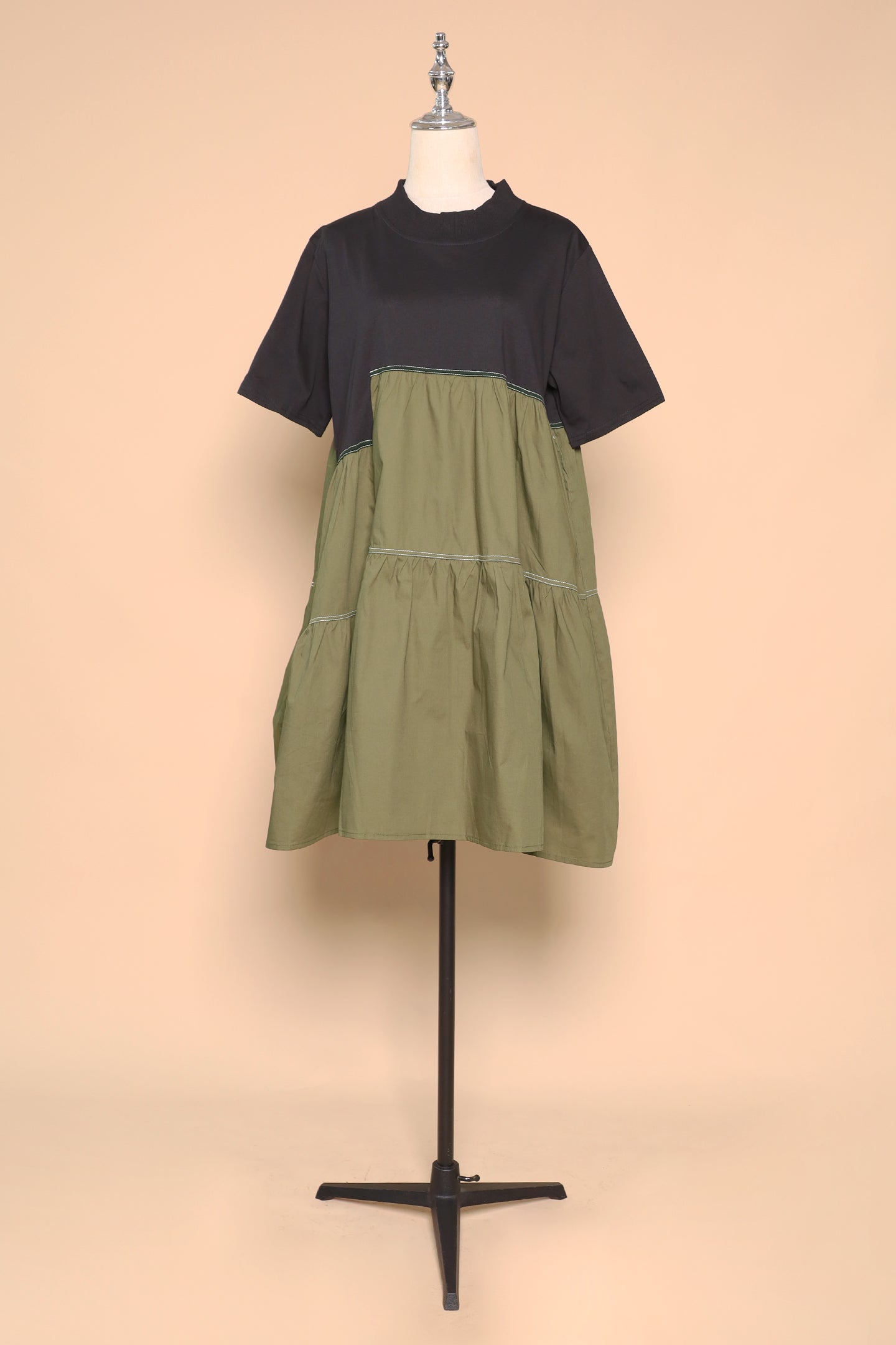 PO - Hendrix Dress in Black Green