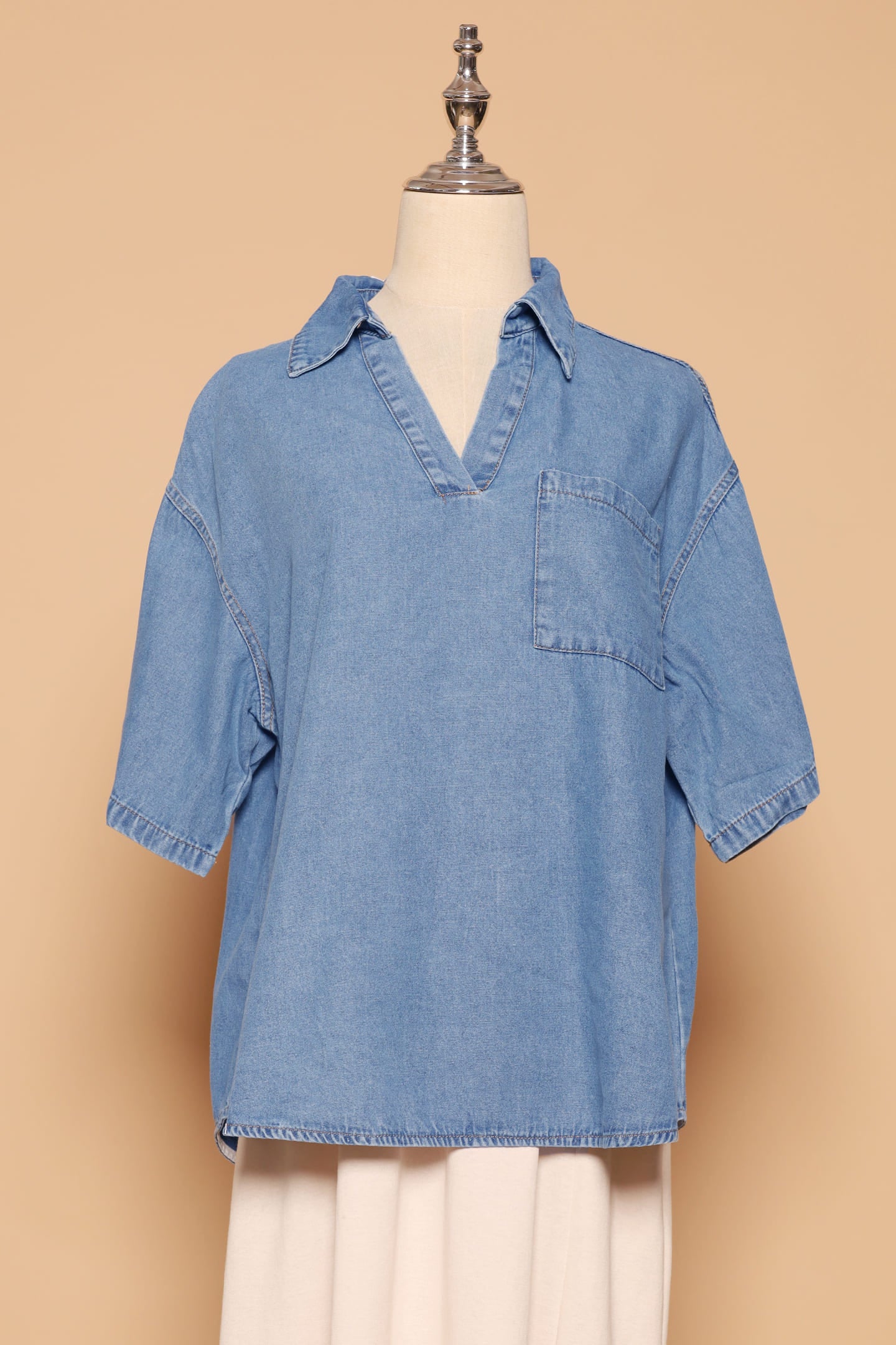 PO - Hailey Denim Top