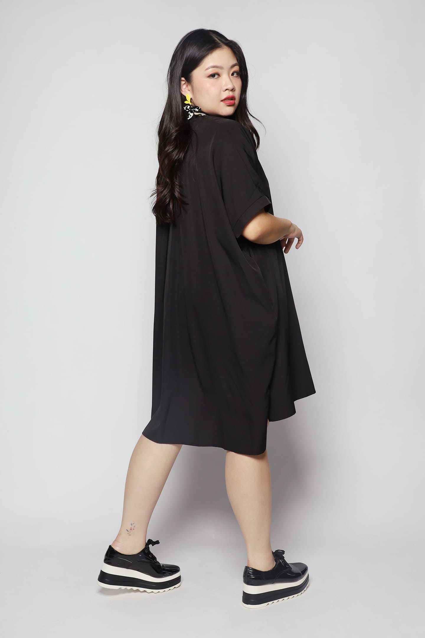 SUPERSTAR: Classics - Hanhan Shirt Dress in Black