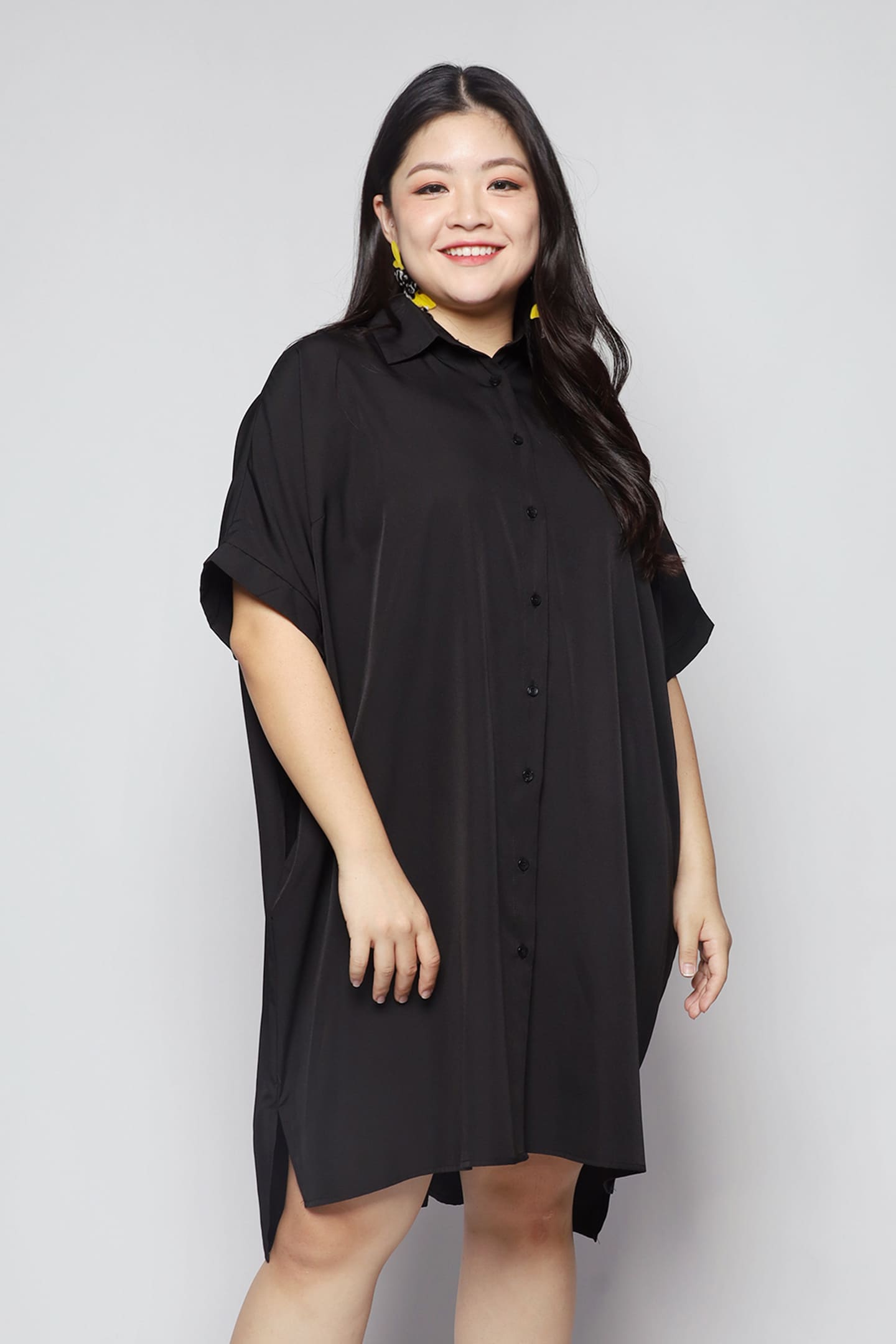 SUPERSTAR: Classics - Hanhan Shirt Dress in Black