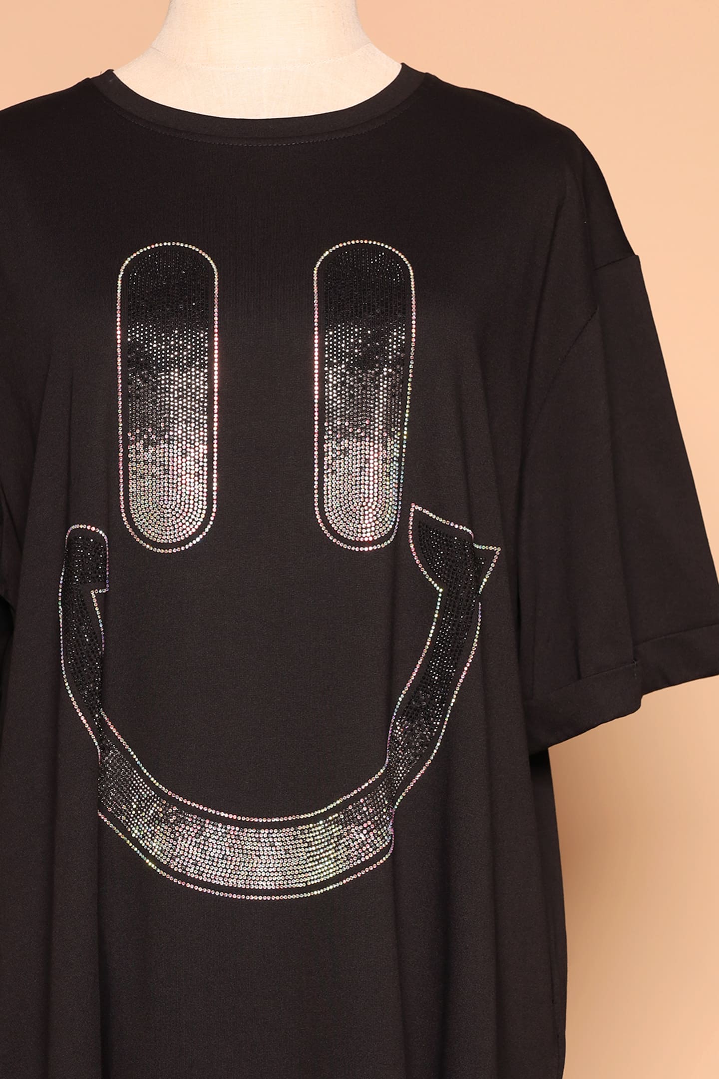 PO - Happy Embellished Shirt Dress