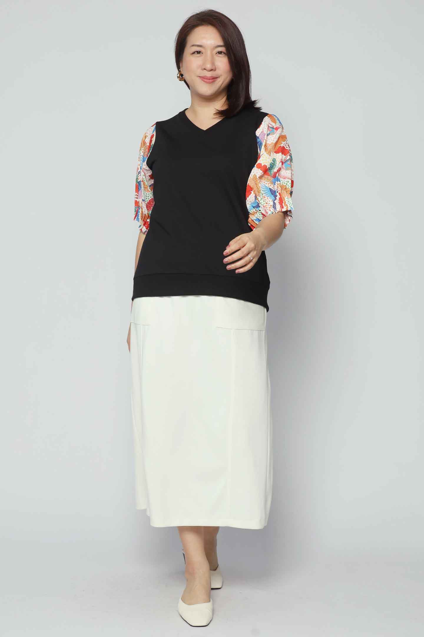 Helena Top in Parrot Parade