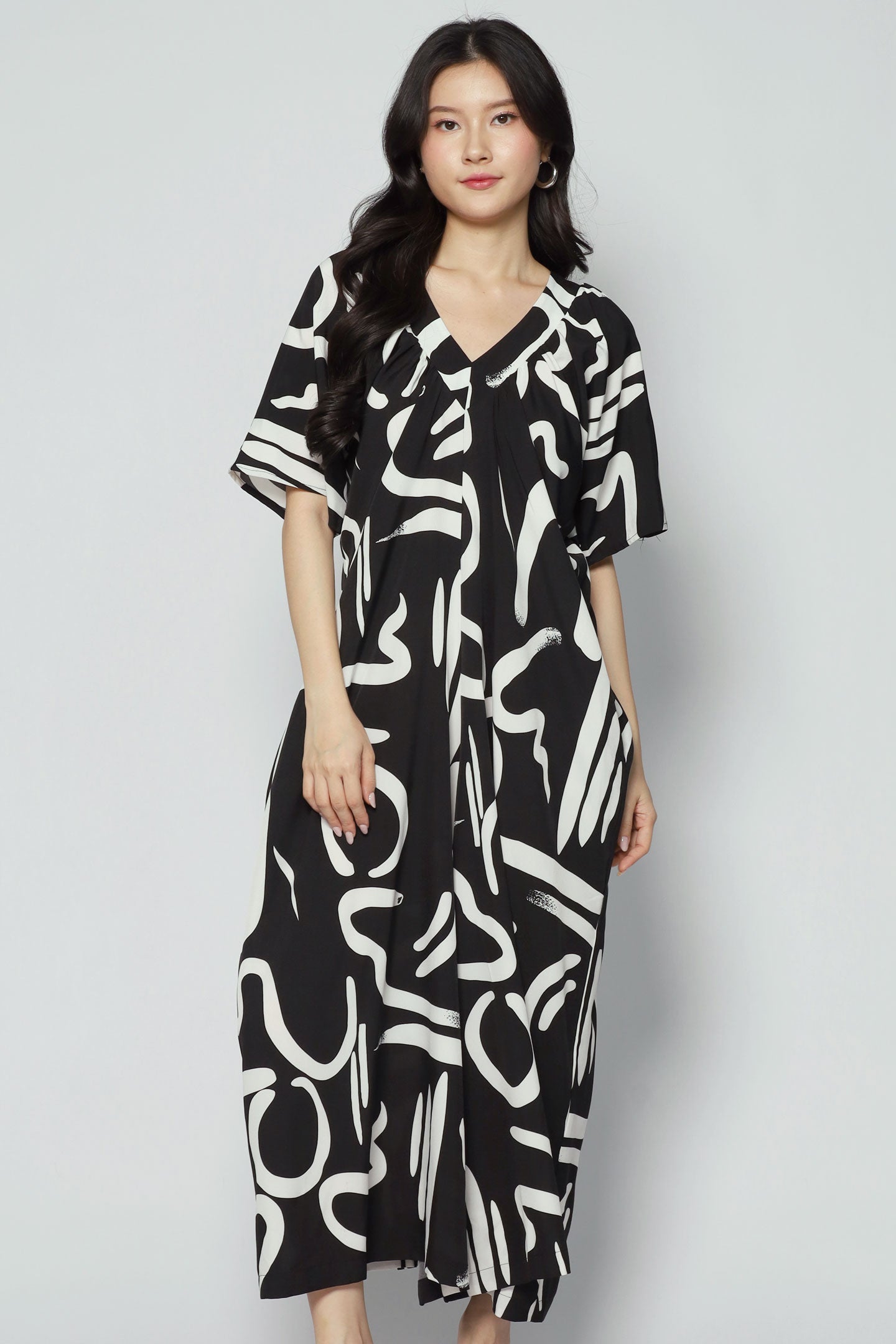 Houston Jumpsuit in BW Strokes