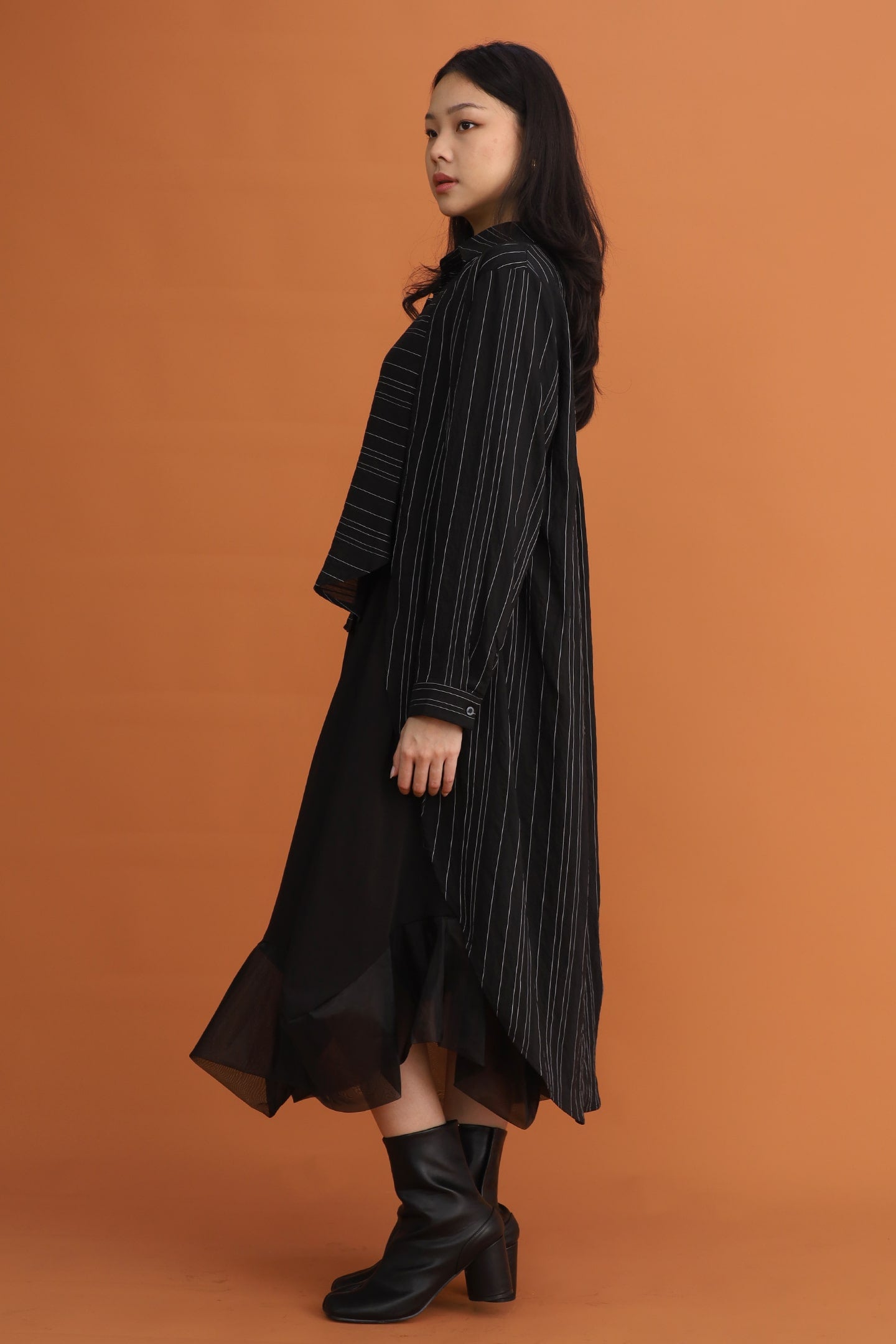 CHOSEN: Ophelia Shirt in Black Stripes