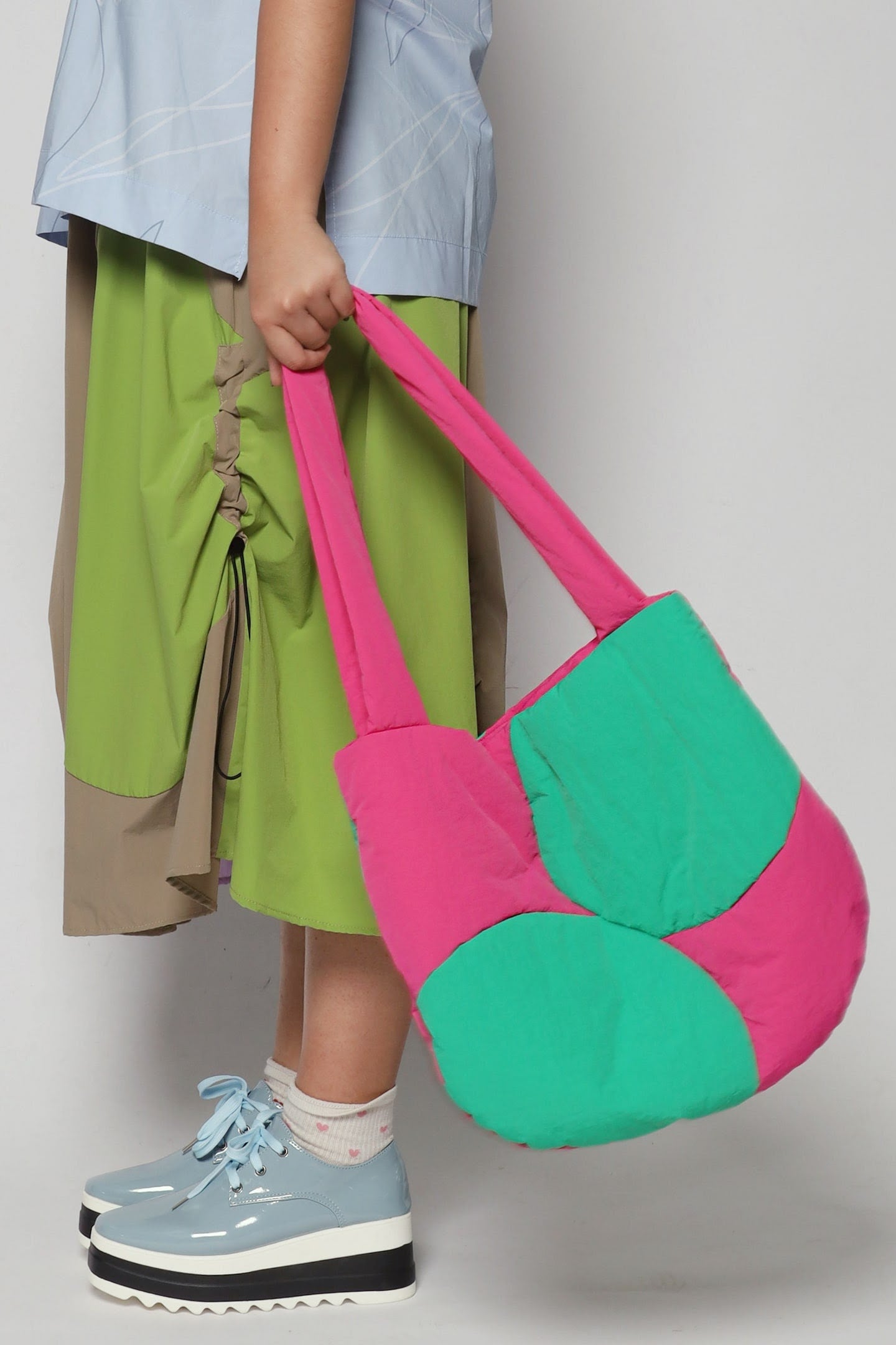 PO- Adear Poofy Bag in Pink