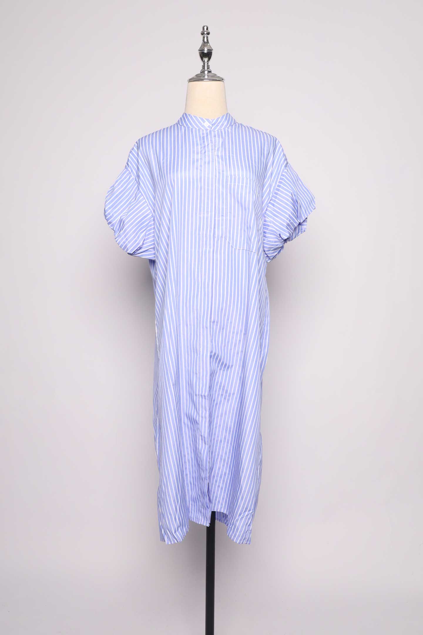 PO - Karter Dress in Blue Stripes