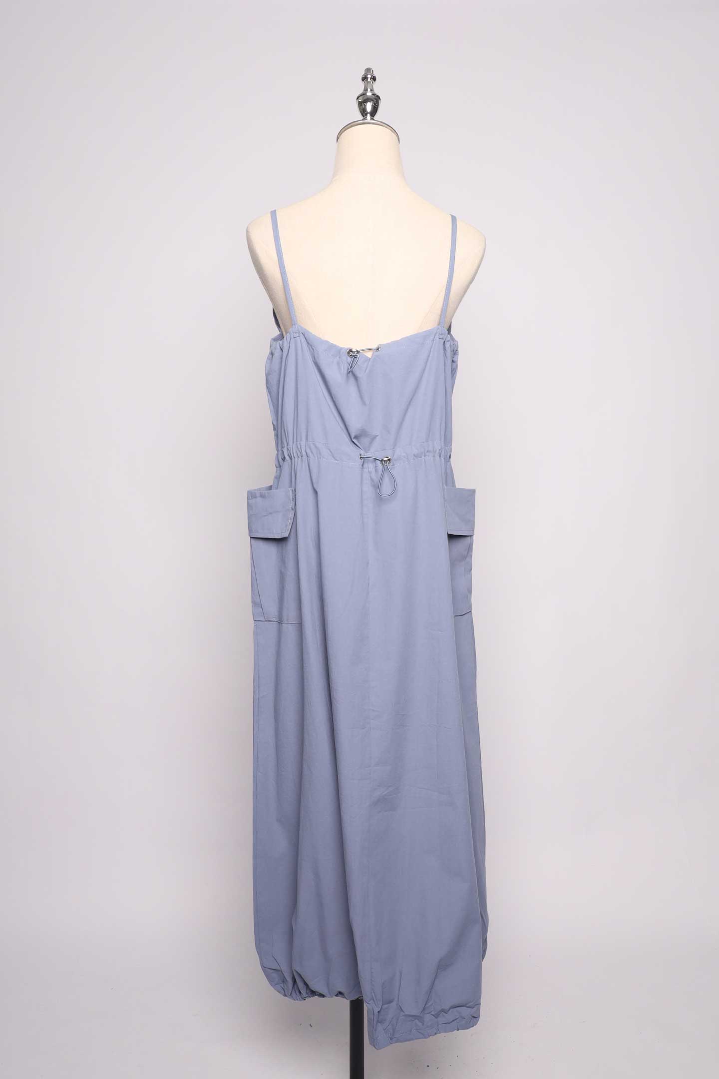 PO - Bailey Pinafore Dress in Blue