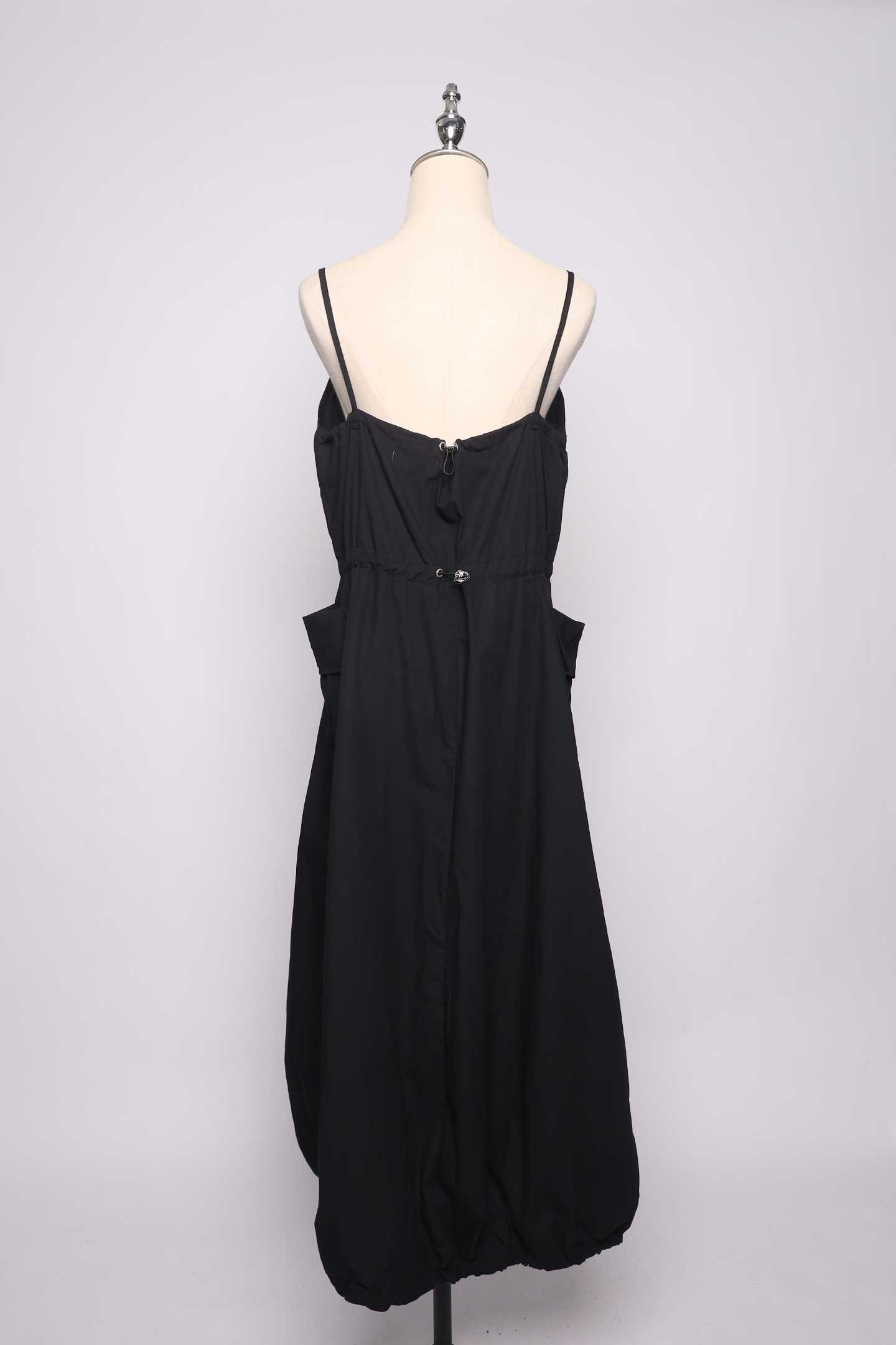 PO - Bailey Pinafore Dress in Black