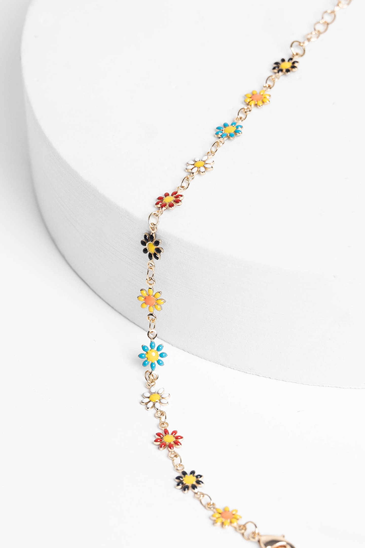 Colourful Daisy Bracelet