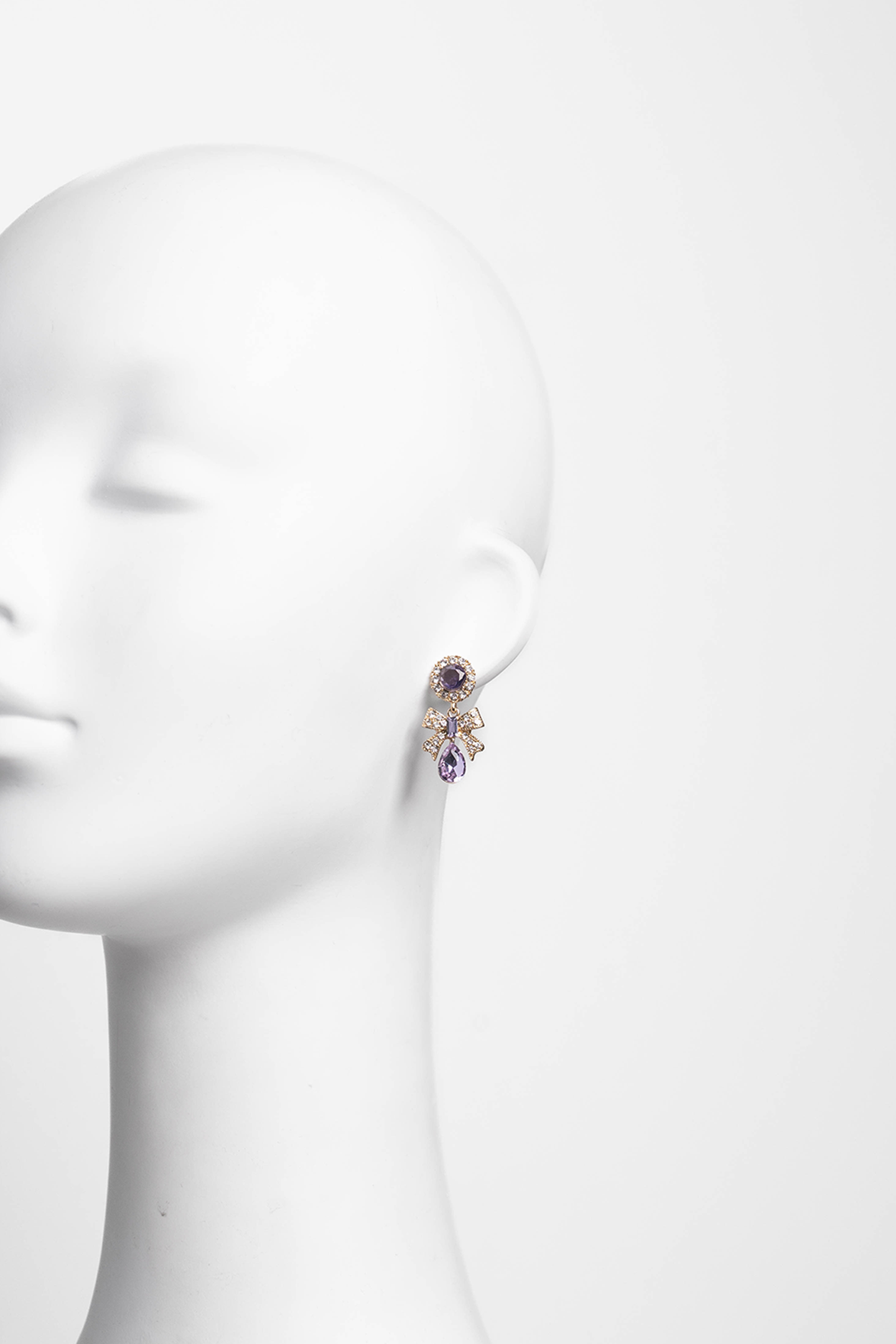 Amethyst Gemstone Drop Earrings