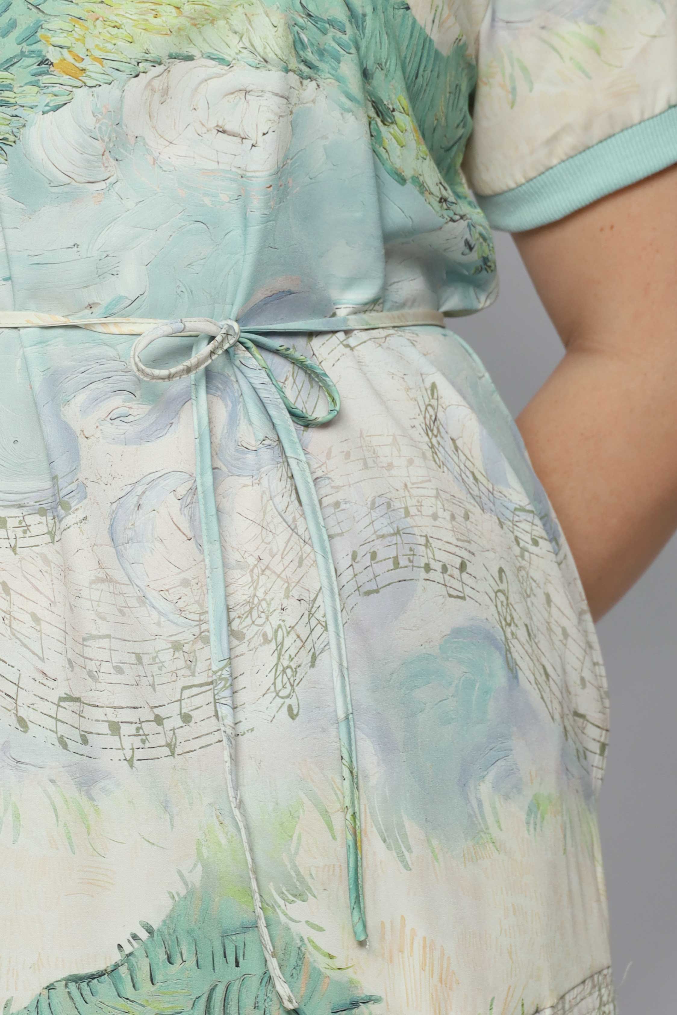 Izabella Dress in Musical Note